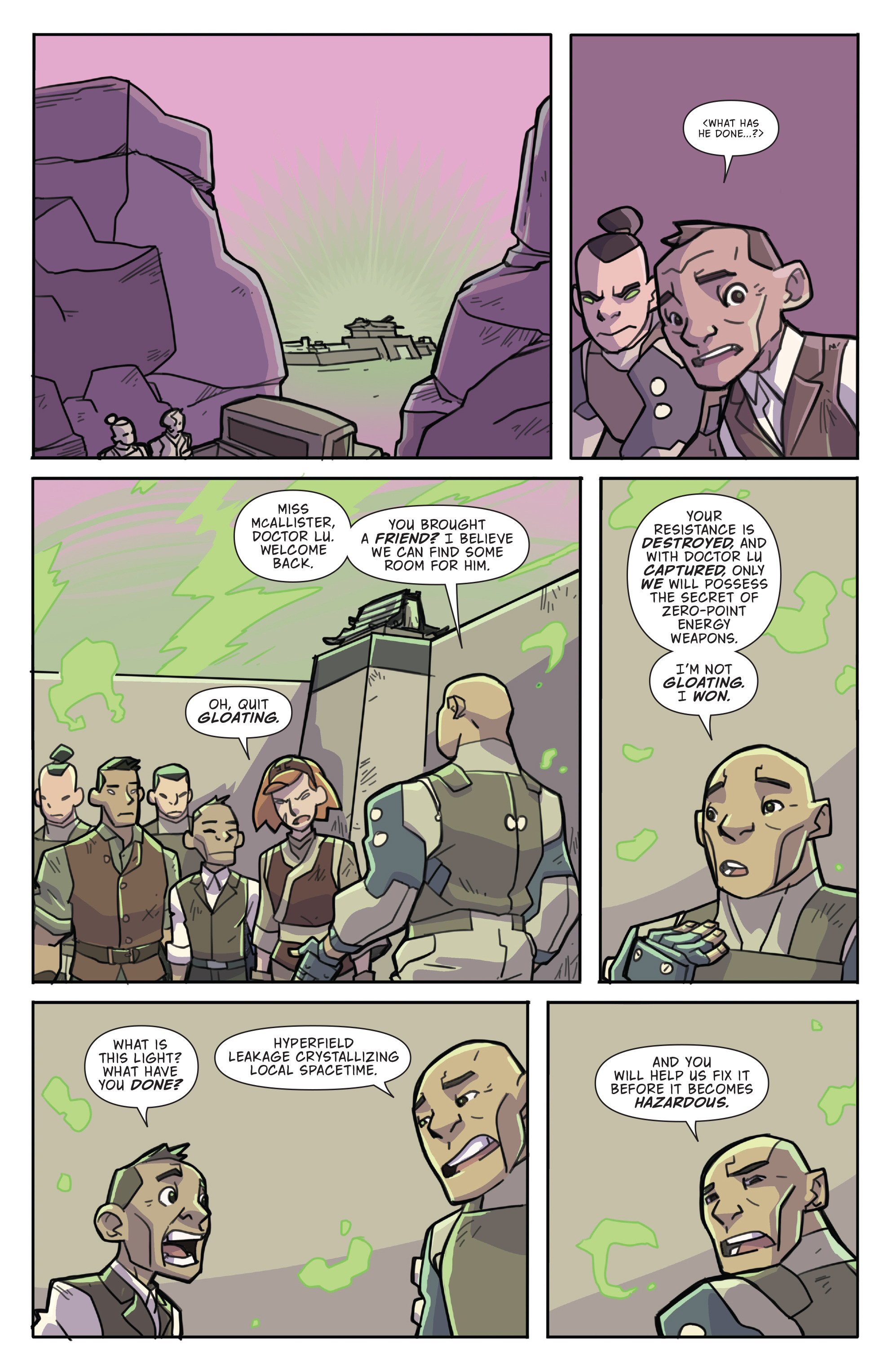 Read online Atomic Robo and the Temple of Od comic -  Issue #4 - 7