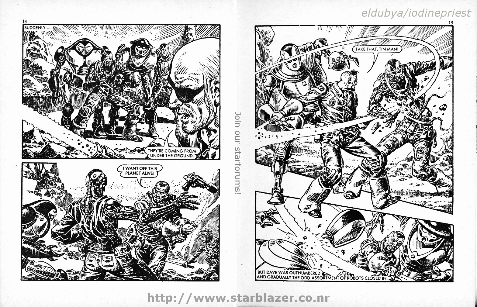 Read online Starblazer comic -  Issue #144 - 9