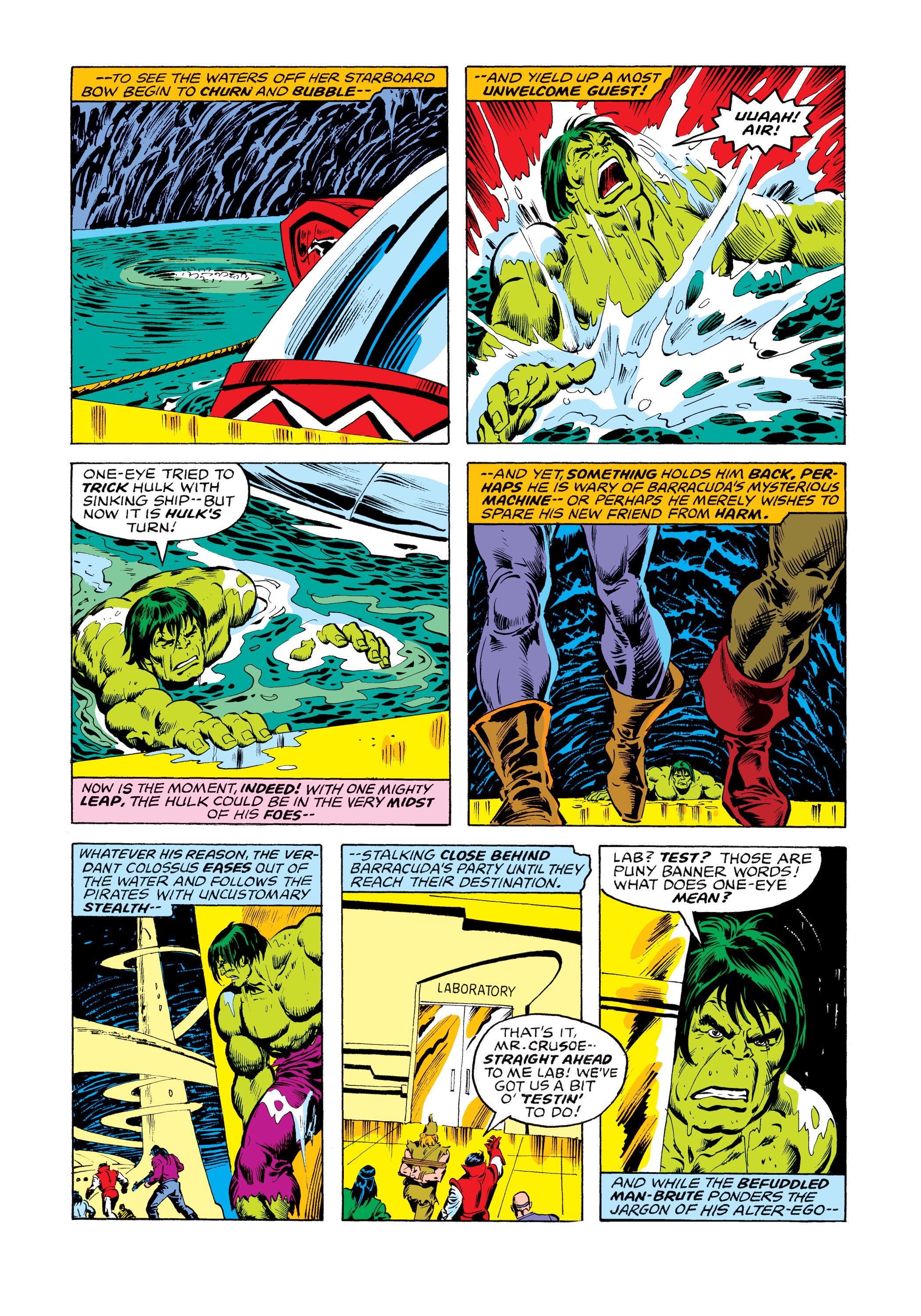 Read online Marvel Masterworks: The Incredible Hulk comic -  Issue # TPB 13 (Part 3) - 34