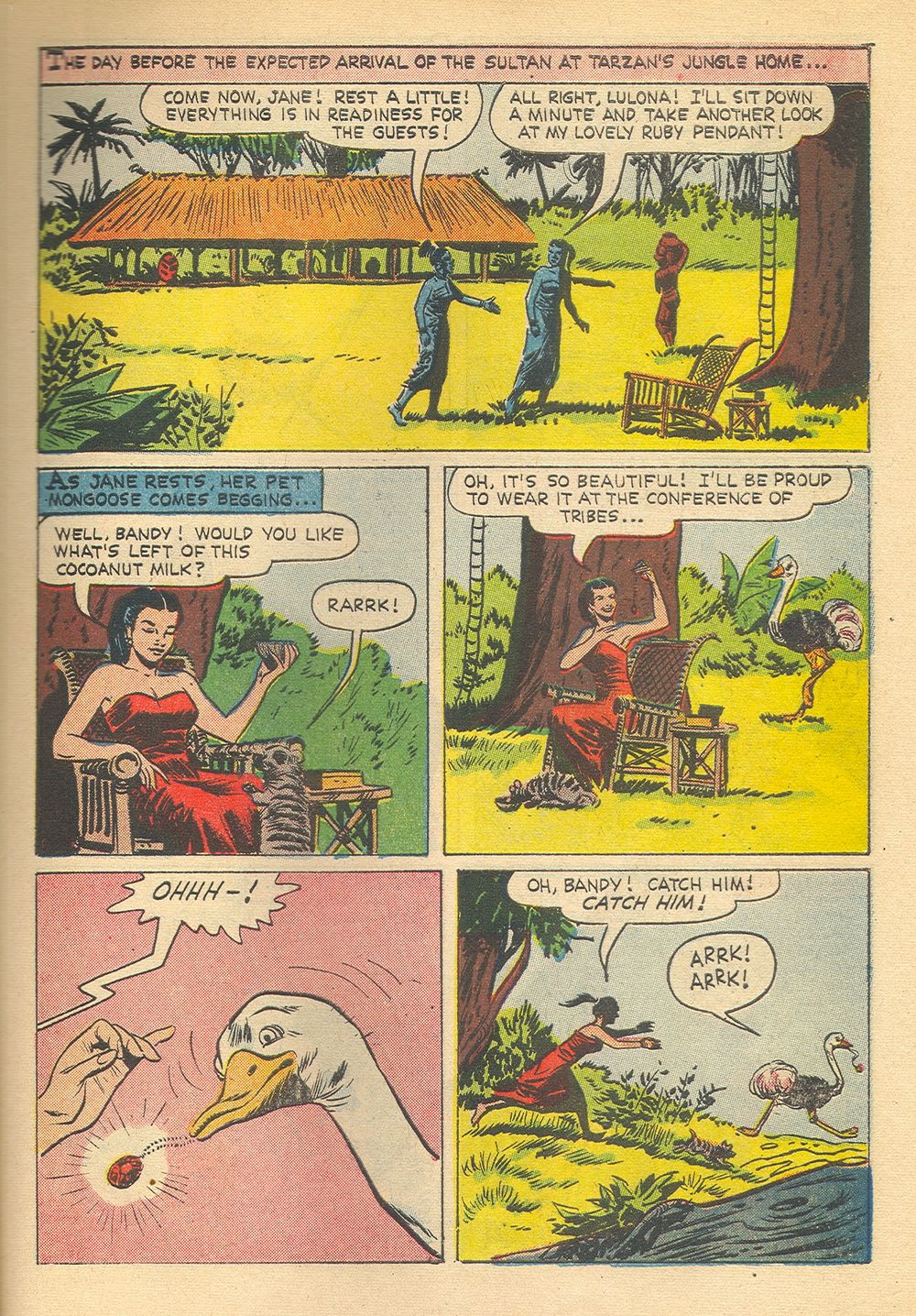 Read online Tarzan (1948) comic -  Issue #51 - 39