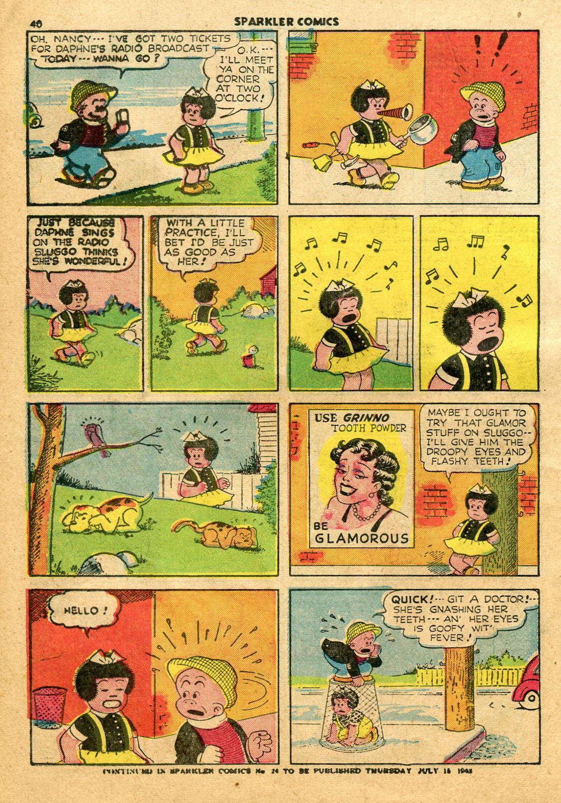 Read online Sparkler Comics comic -  Issue #23 - 38