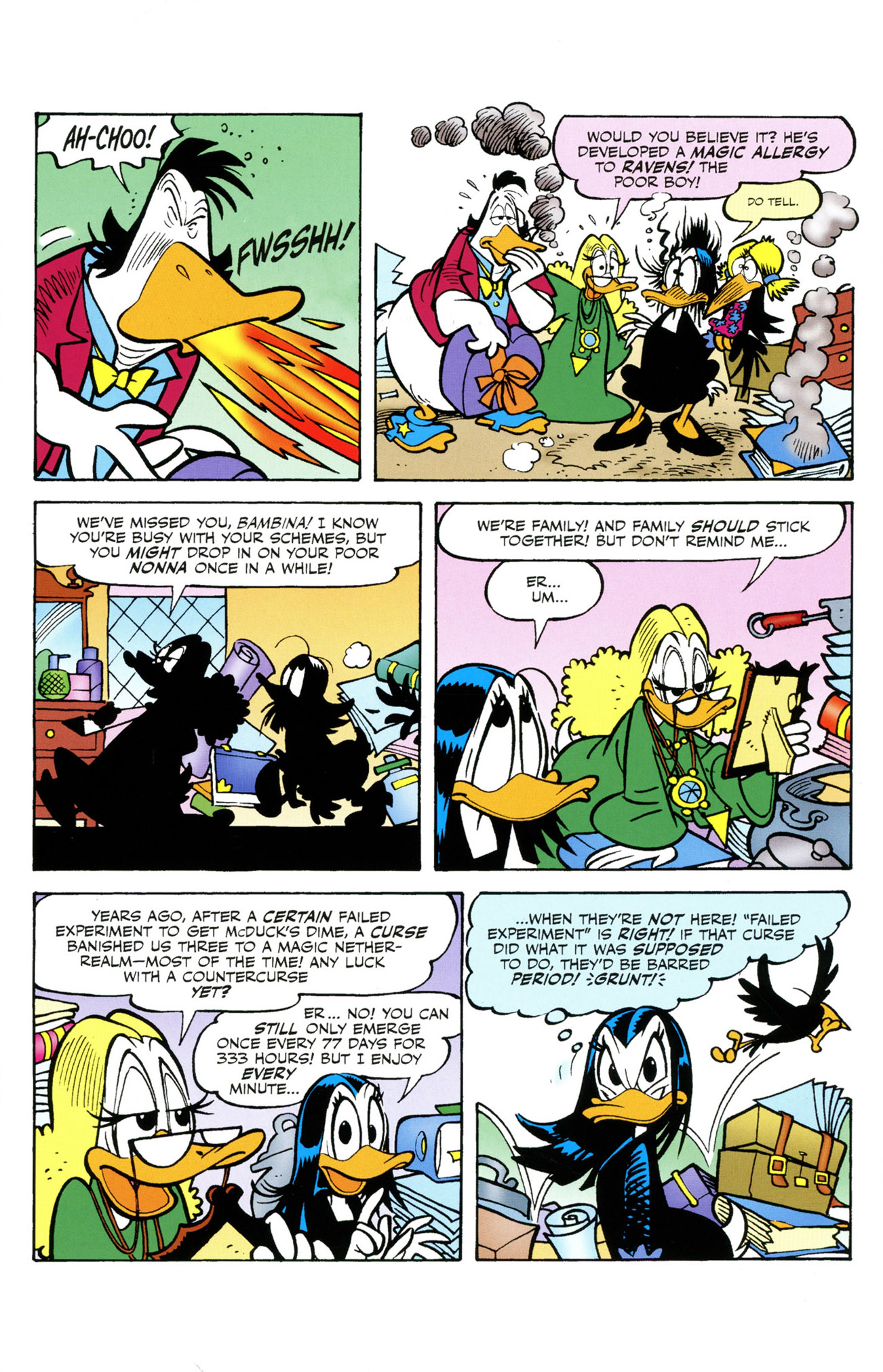 Read online Disney Giant Halloween Hex comic -  Issue # Full - 12