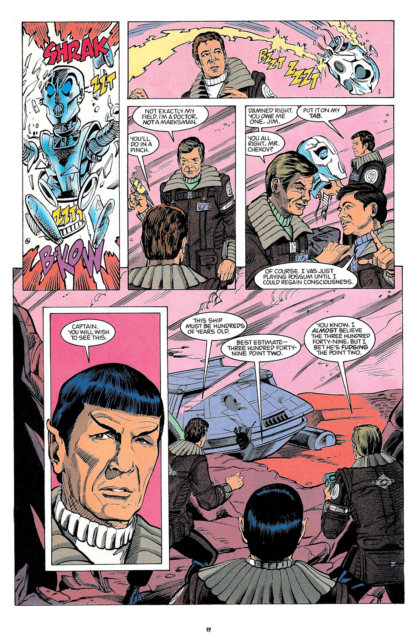 Read online Star Trek Archives comic -  Issue # TPB 1 (Part 1) - 49