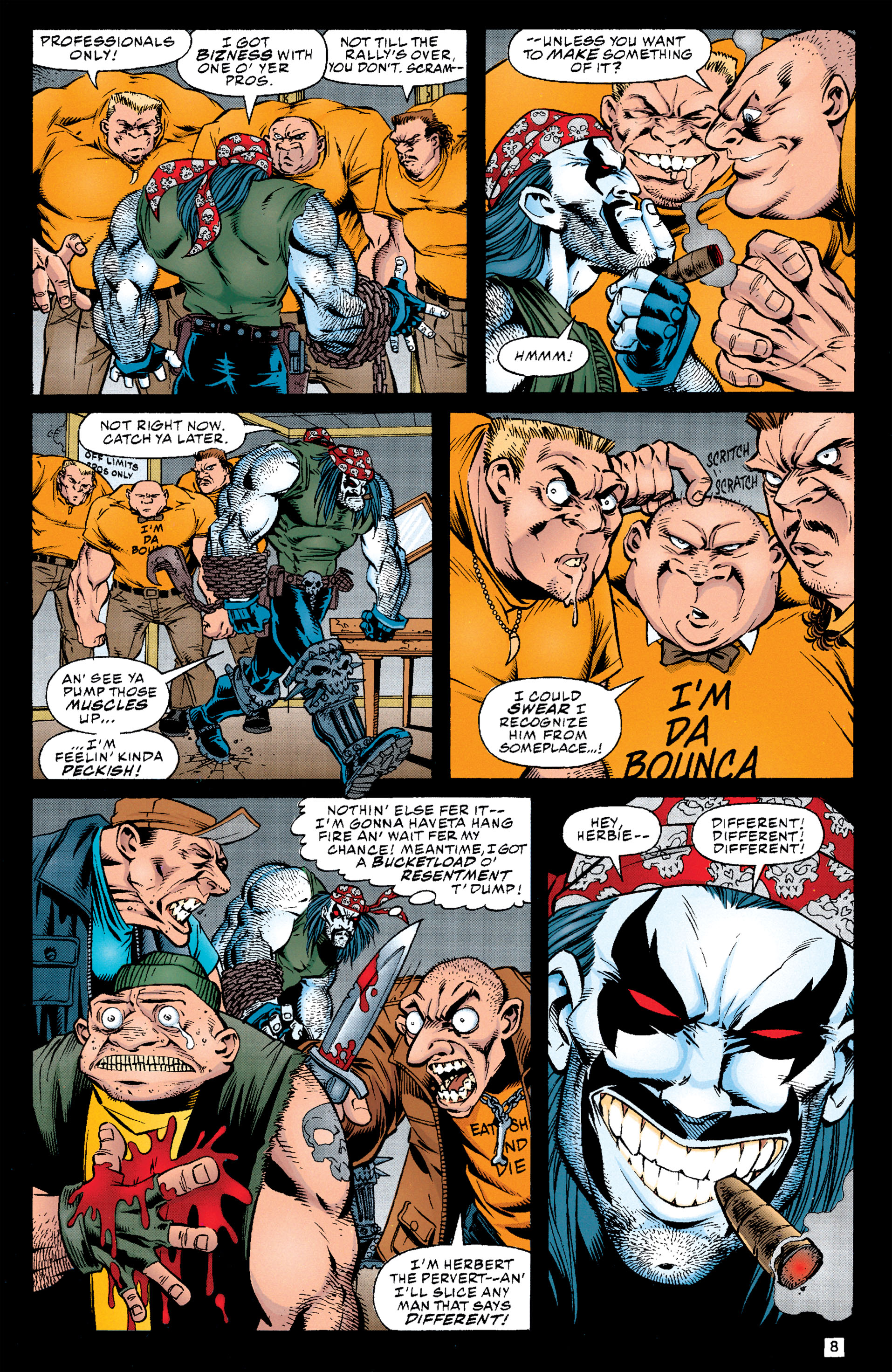 Read online Lobo (1993) comic -  Issue #23 - 8