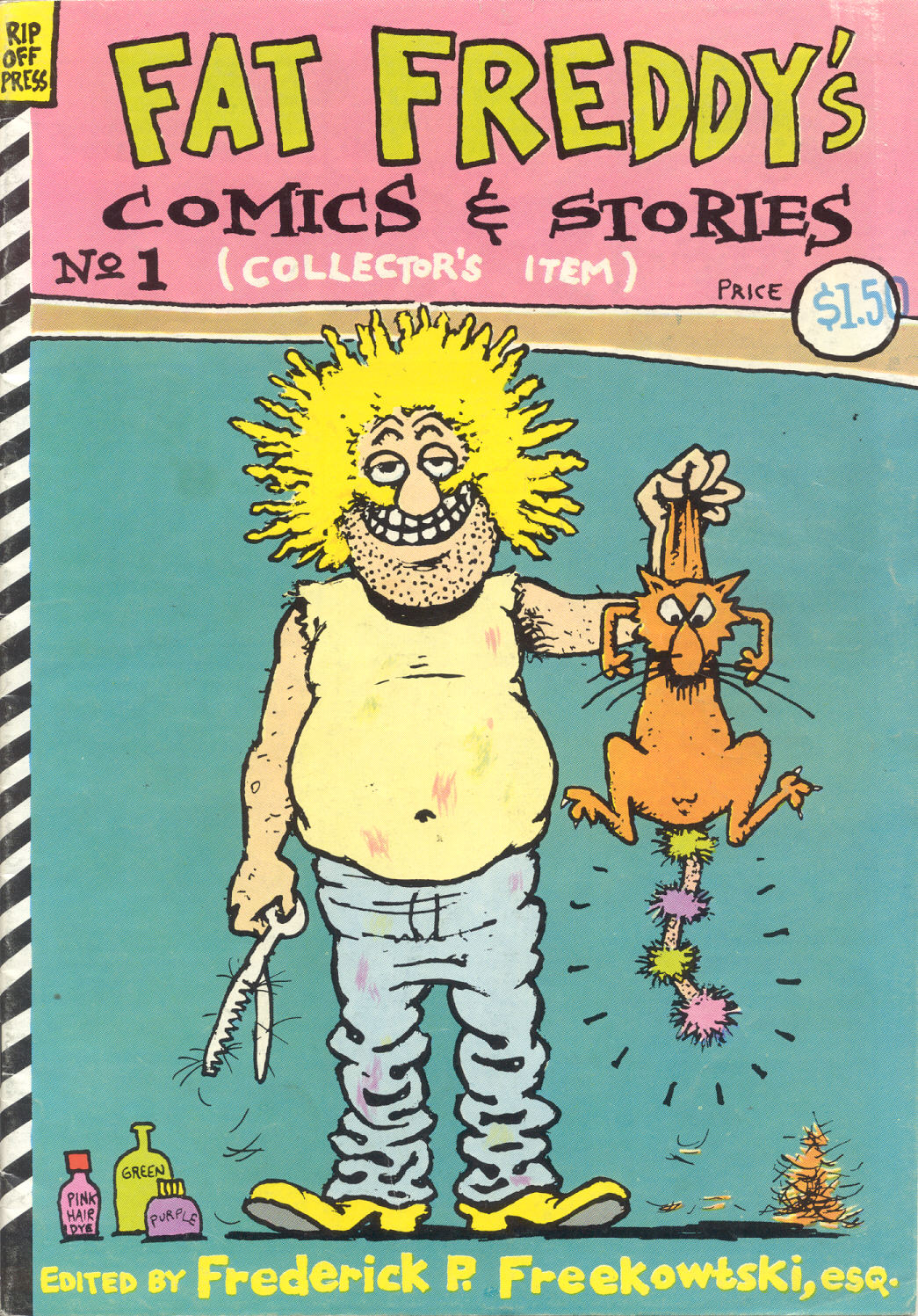 Read online Fat Freddy's Comics and Stories comic -  Issue #1 - 1