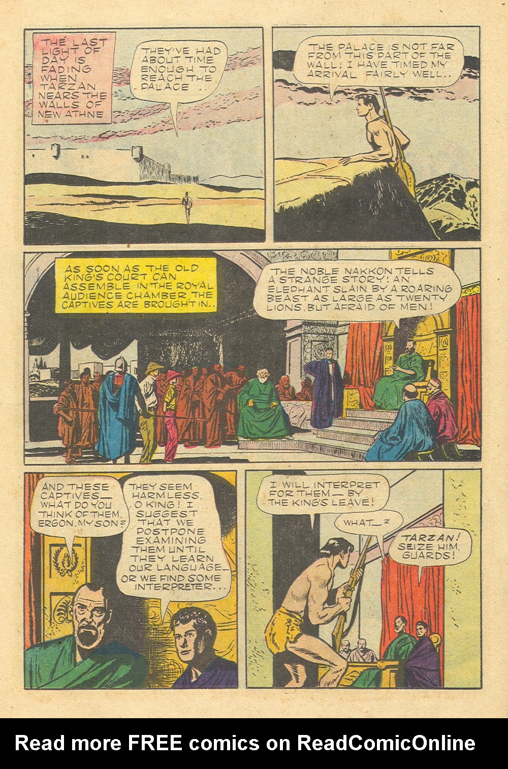 Read online Tarzan (1948) comic -  Issue #39 - 34