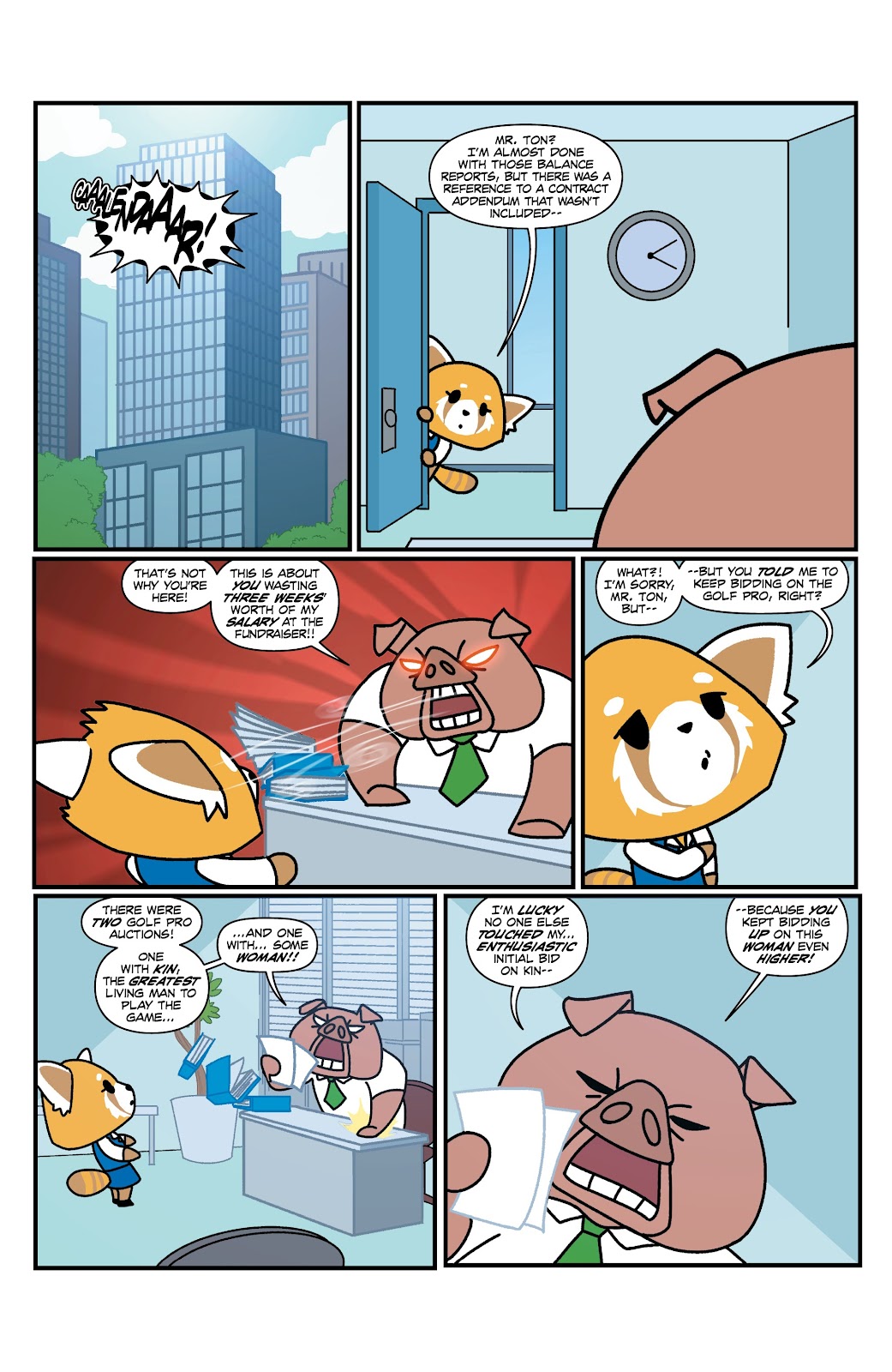 Aggretsuko Meet Her Friends issue 3 - Page 6