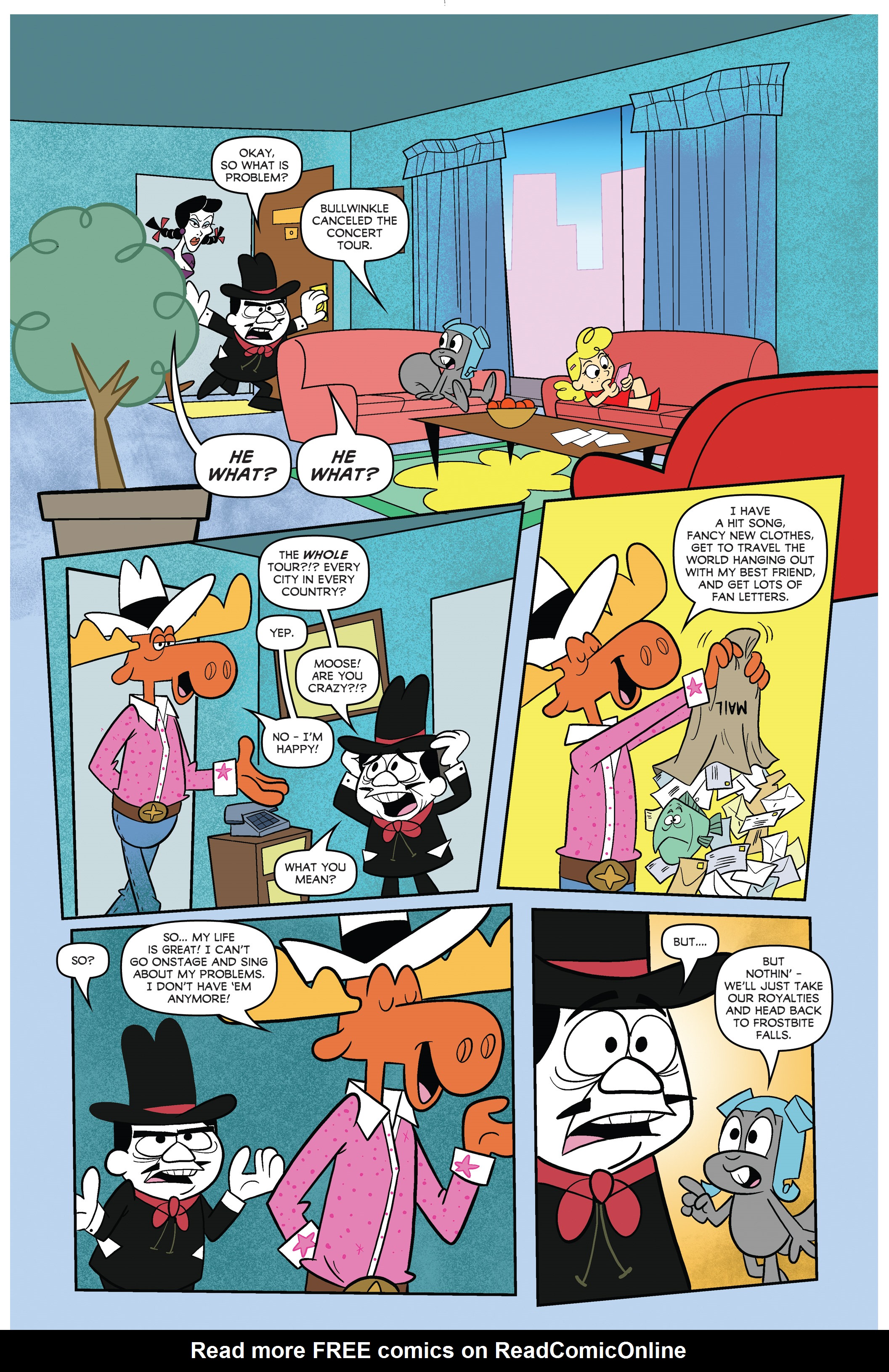 Read online The Rocky & Bullwinkle Show comic -  Issue #3 - 21
