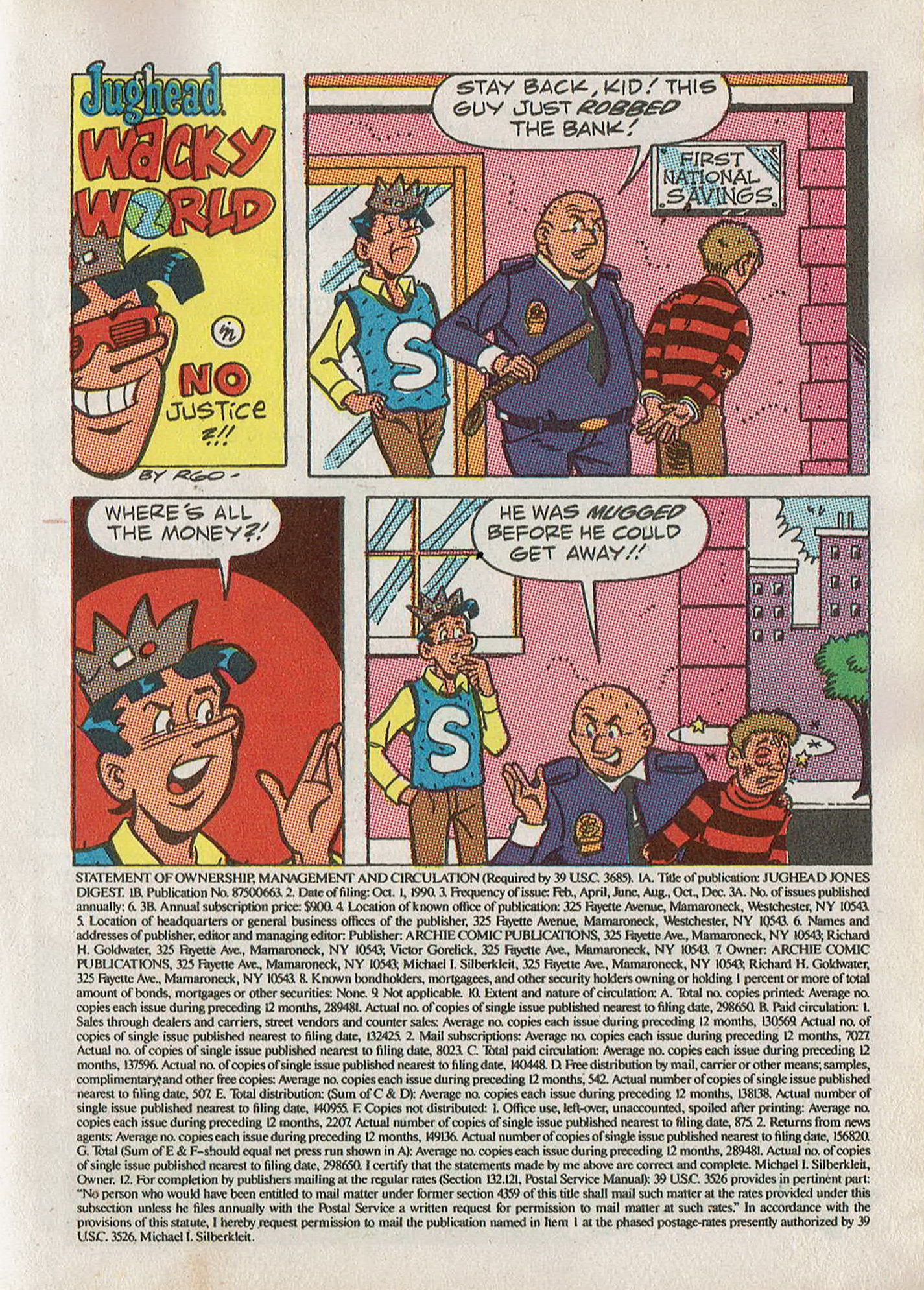 Read online Jughead Jones Comics Digest comic -  Issue #68 - 33