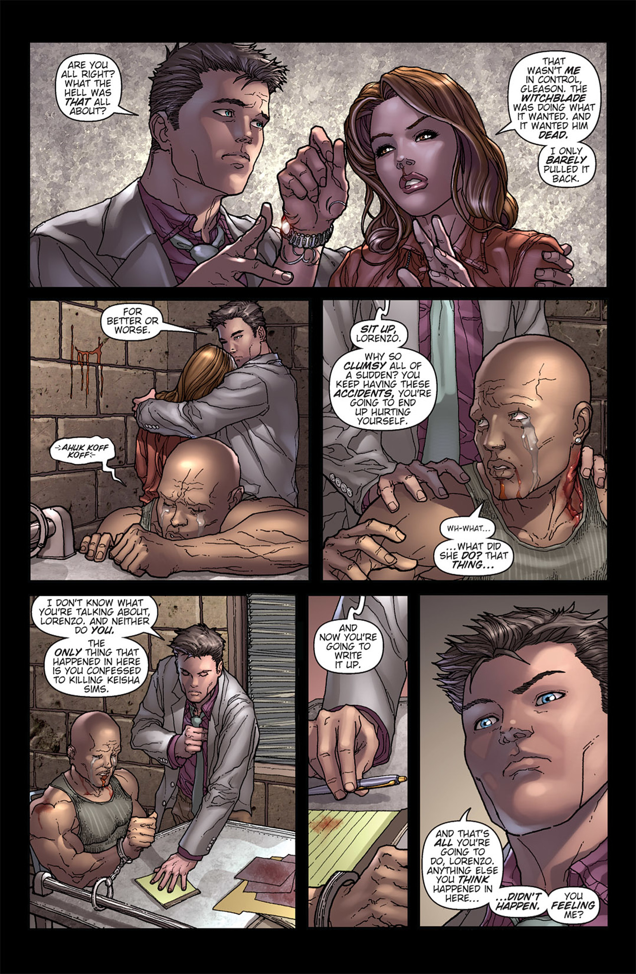 Read online Witchblade (1995) comic -  Issue #96 - 17