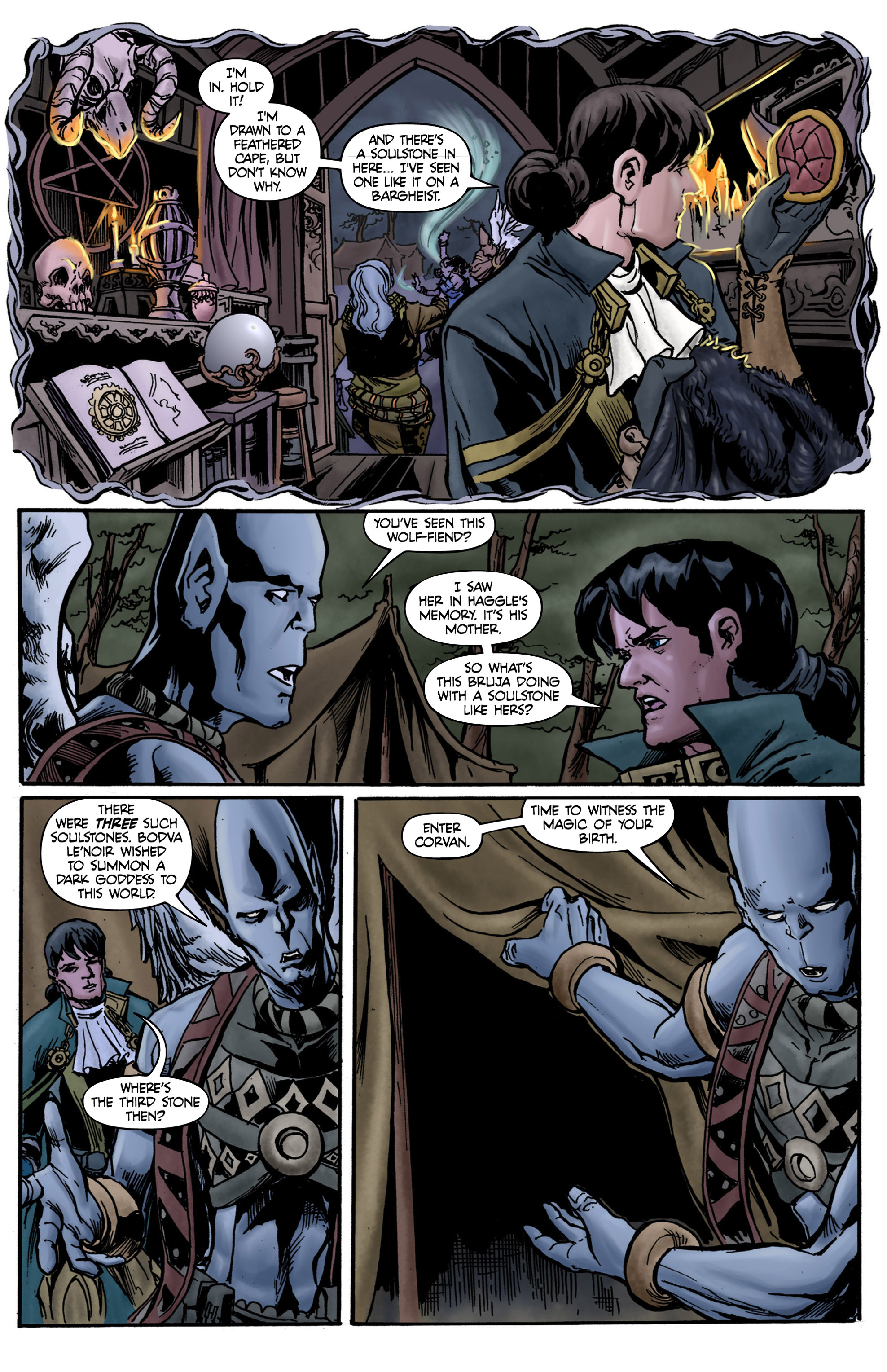 Read online Raven Nevermore comic -  Issue #6 - 9