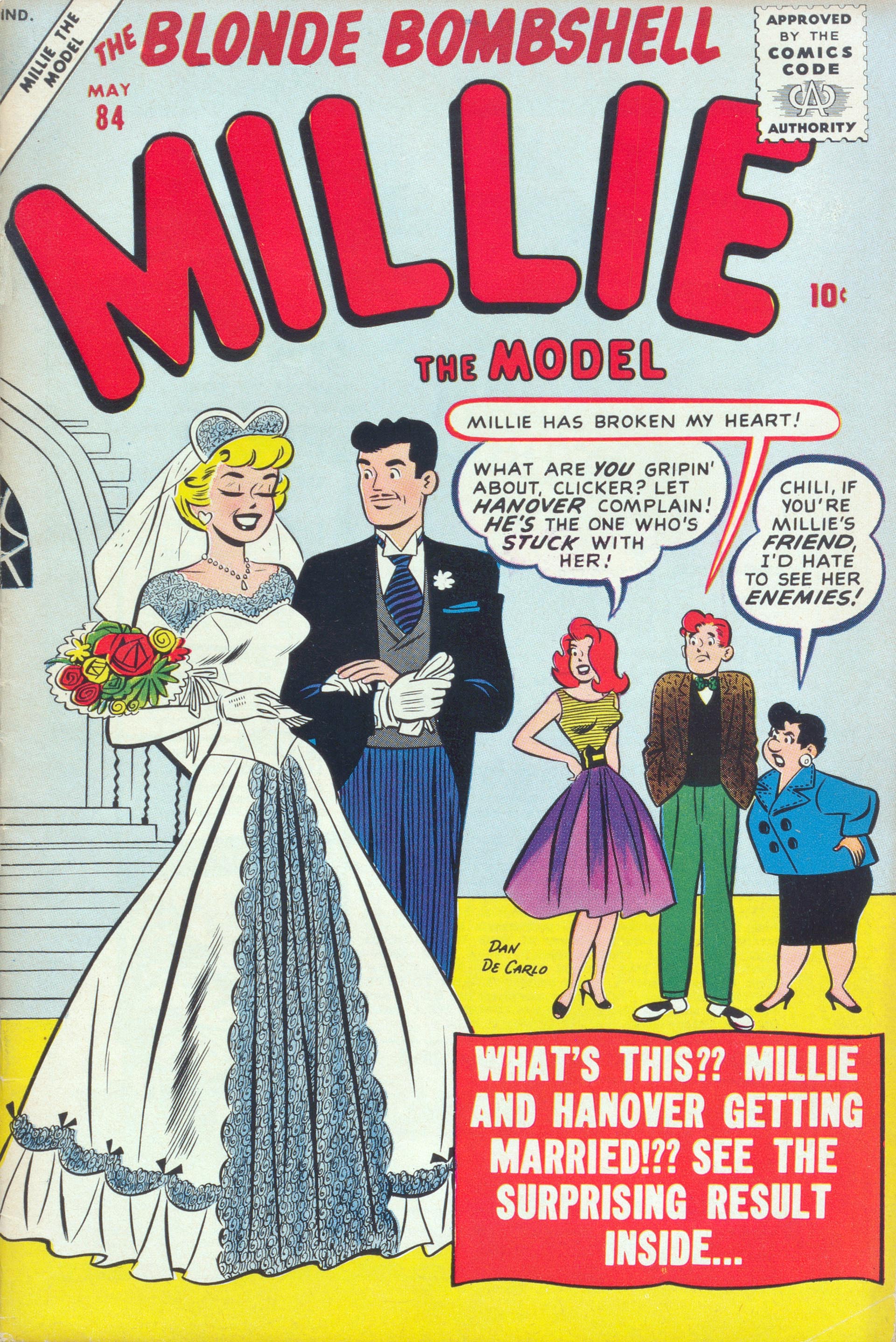 Read online Millie the Model comic -  Issue #84 - 1