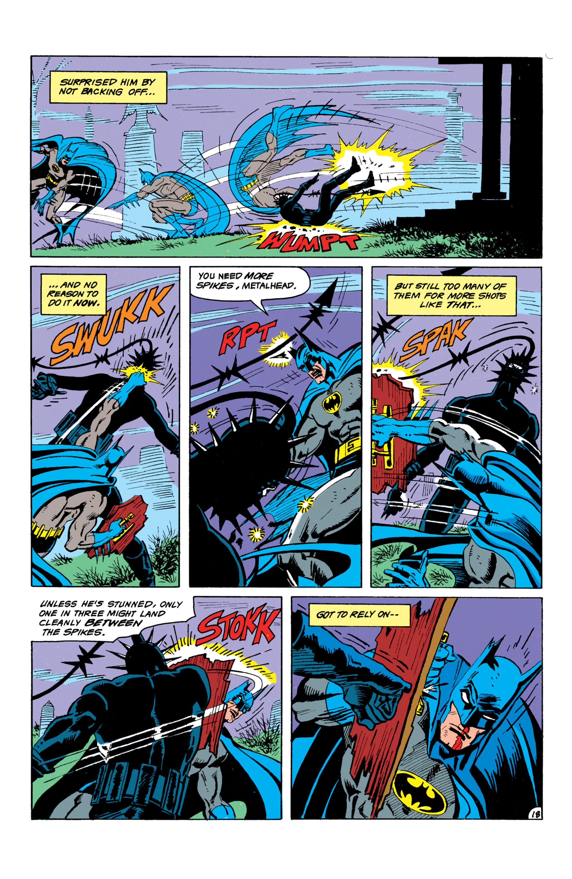 Read online Batman (1940) comic -  Issue #486 - 19