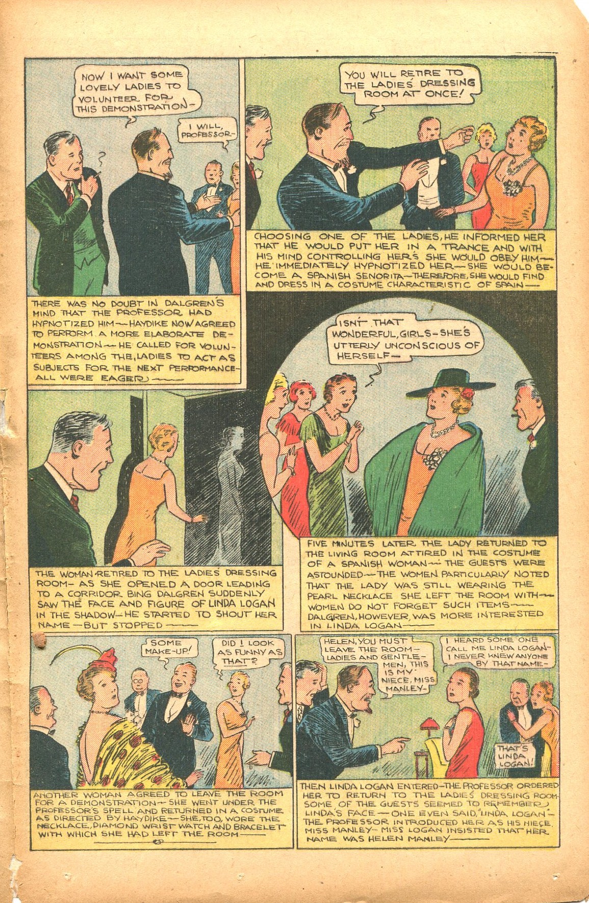 Read online Super-Magician Comics comic -  Issue #35 - 37