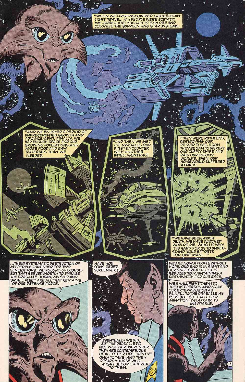 Read online Star Trek (1989) comic -  Issue #63 - 17