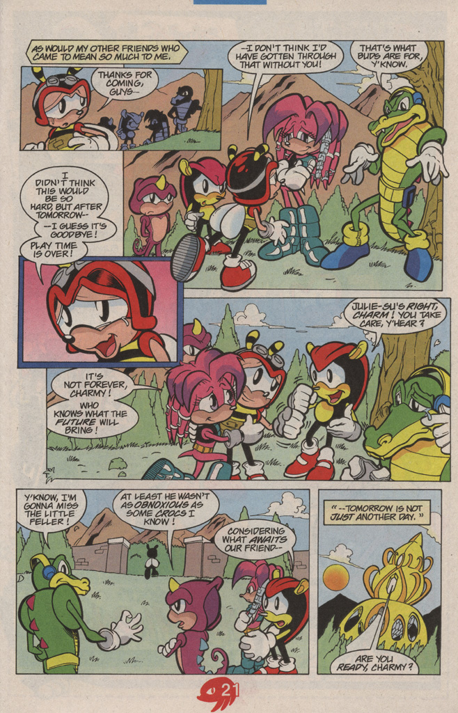 Read online Knuckles the Echidna comic -  Issue #15 - 29