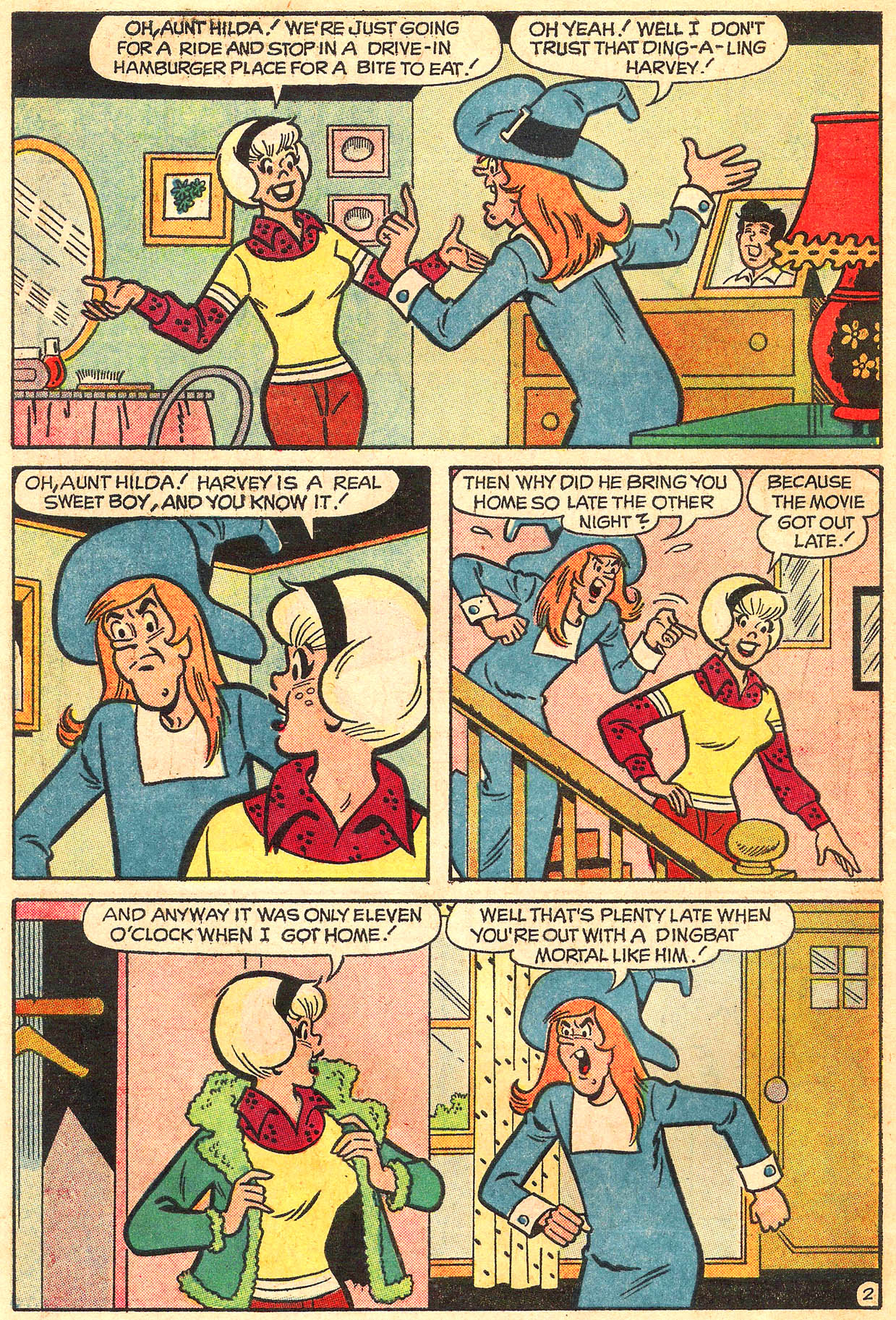 Read online Sabrina The Teenage Witch (1971) comic -  Issue #17 - 22