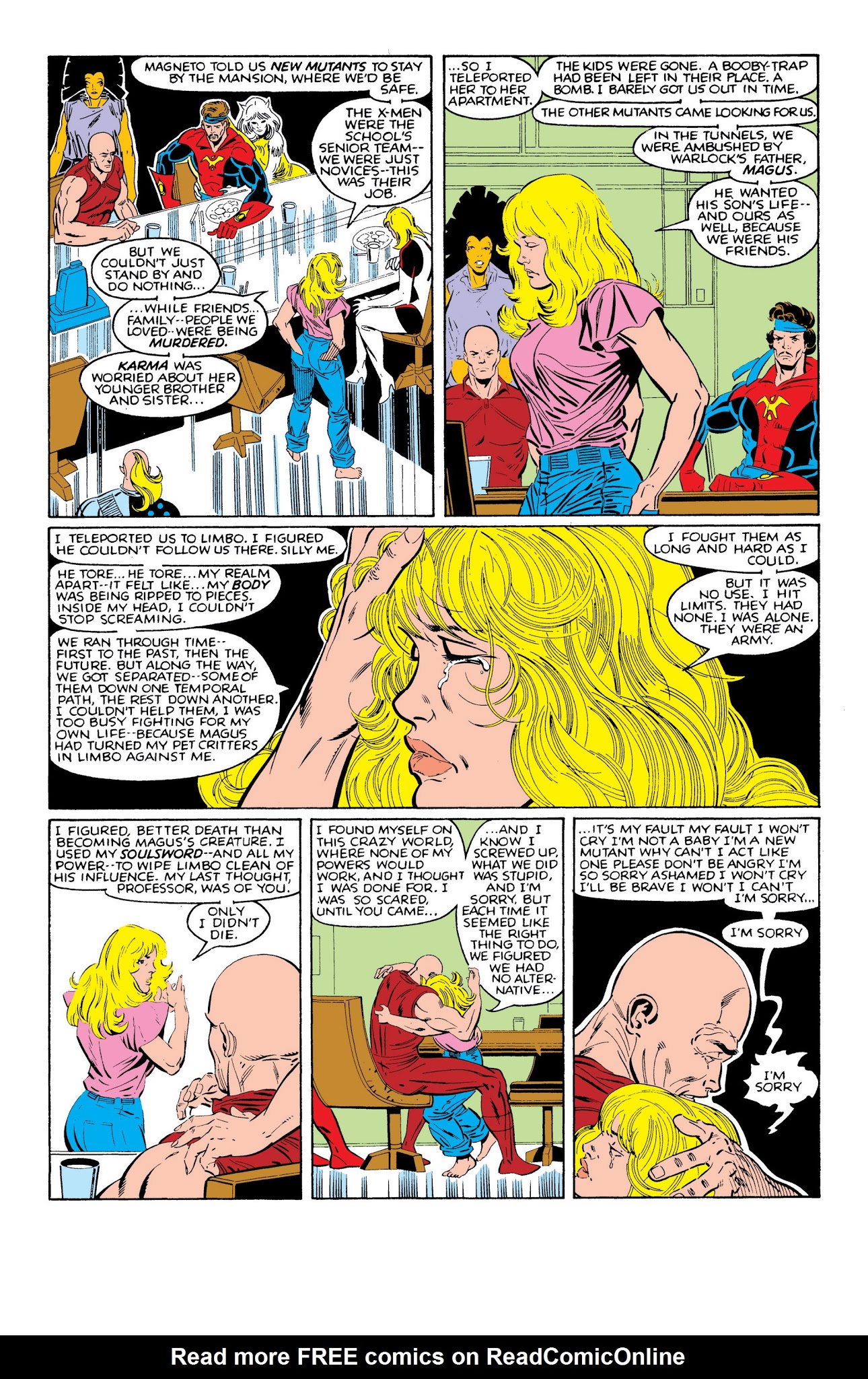 Read online New Mutants Classic comic -  Issue # TPB 7 - 64