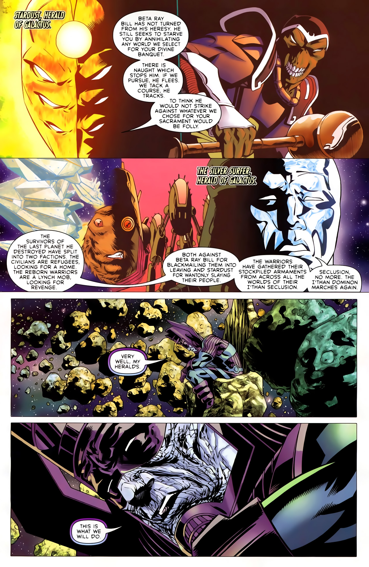Read online Beta Ray Bill: Godhunter comic -  Issue #3 - 4