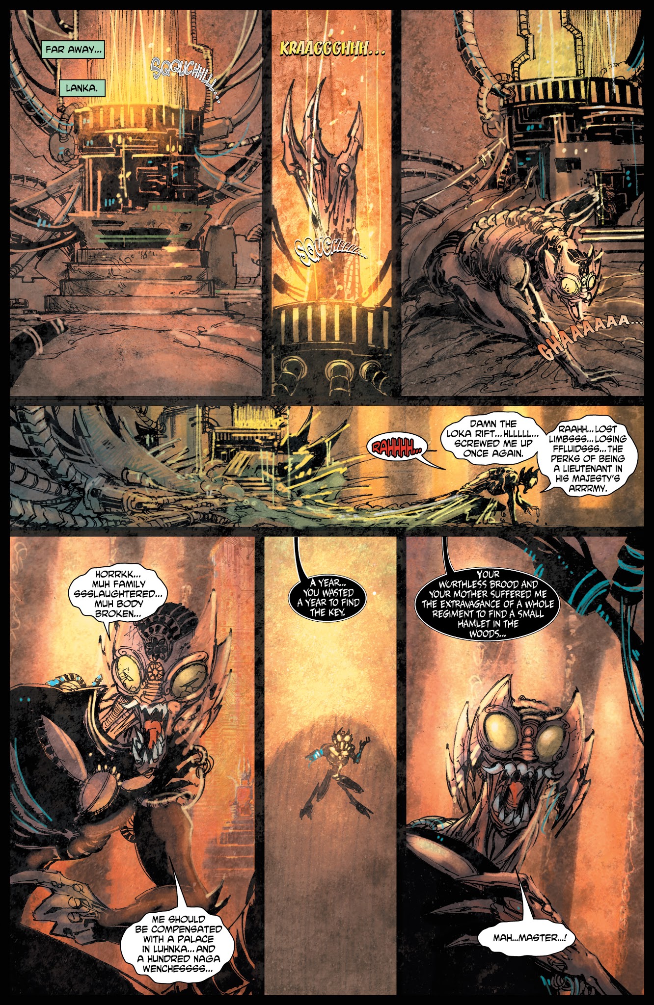 Read online Ramayan 3392 A.D. comic -  Issue #5 - 9