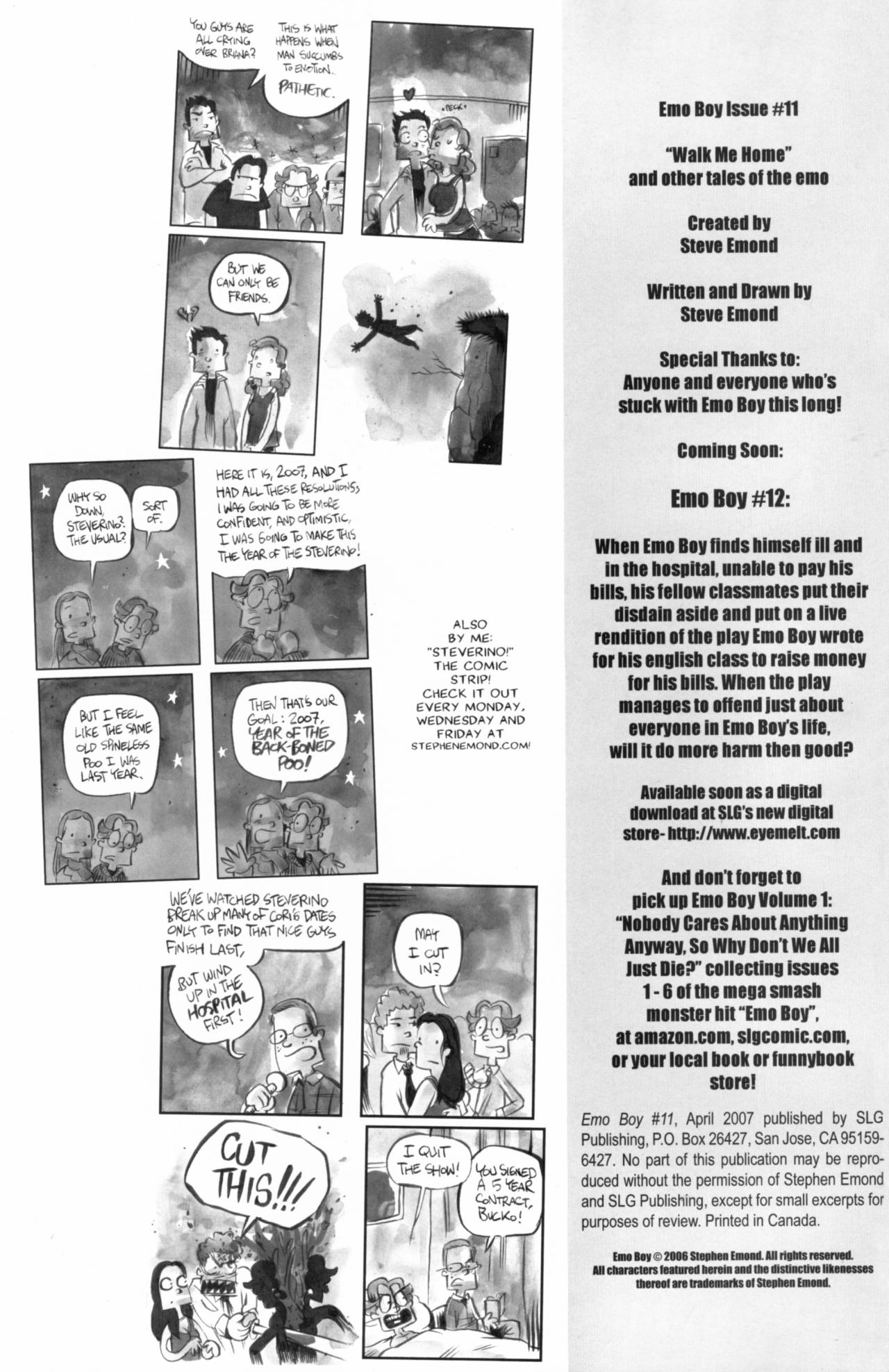 Read online Emo Boy comic -  Issue #11 - 2
