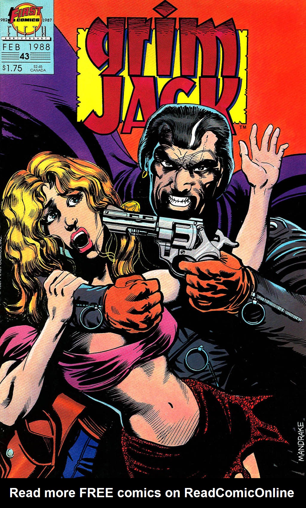 Read online Grimjack comic -  Issue #43 - 1