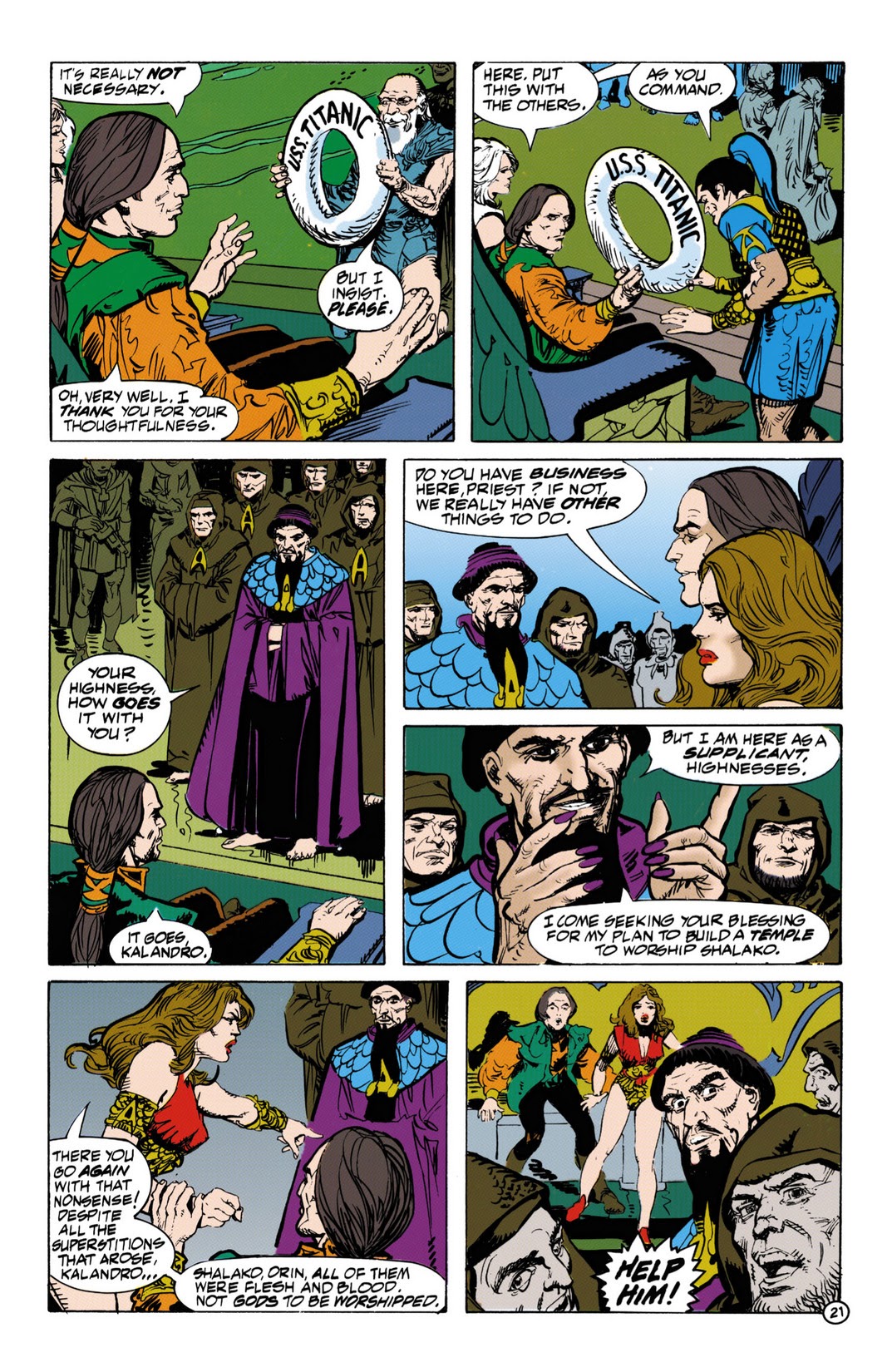 Read online The Atlantis Chronicles comic -  Issue #7 - 22