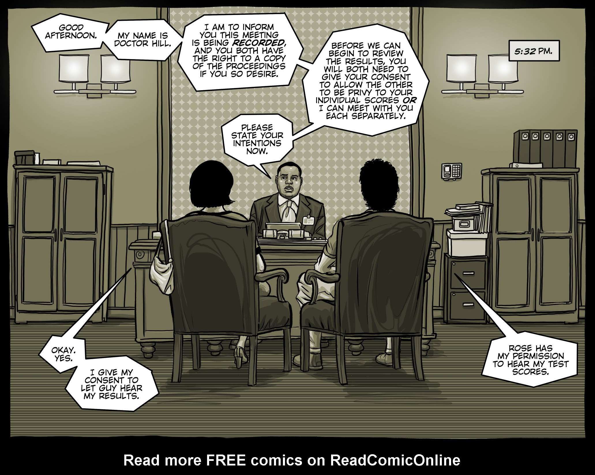 Read online False Positive comic -  Issue #3 - 47