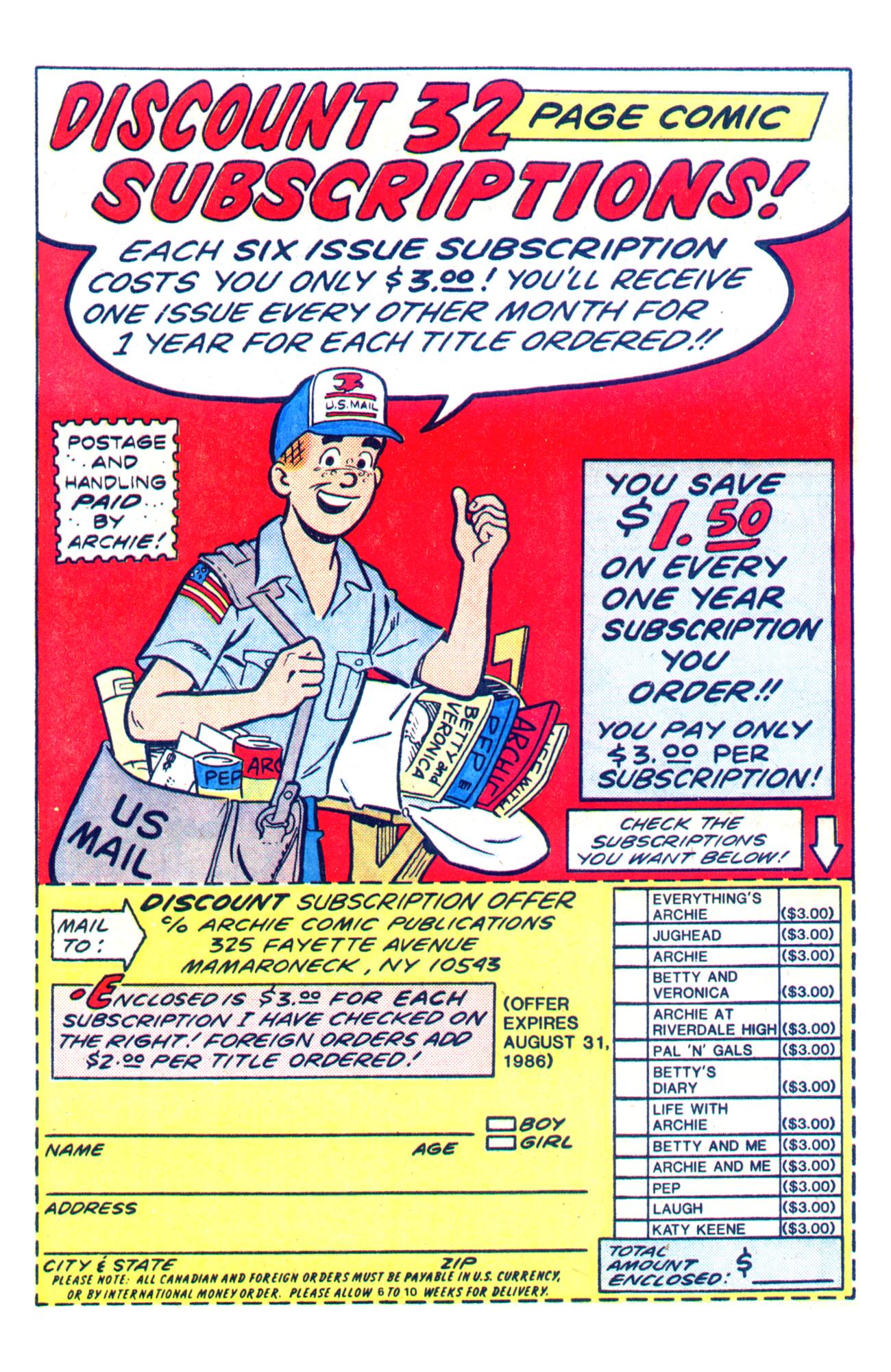 Read online Archie Giant Series Magazine comic -  Issue #563 - 8