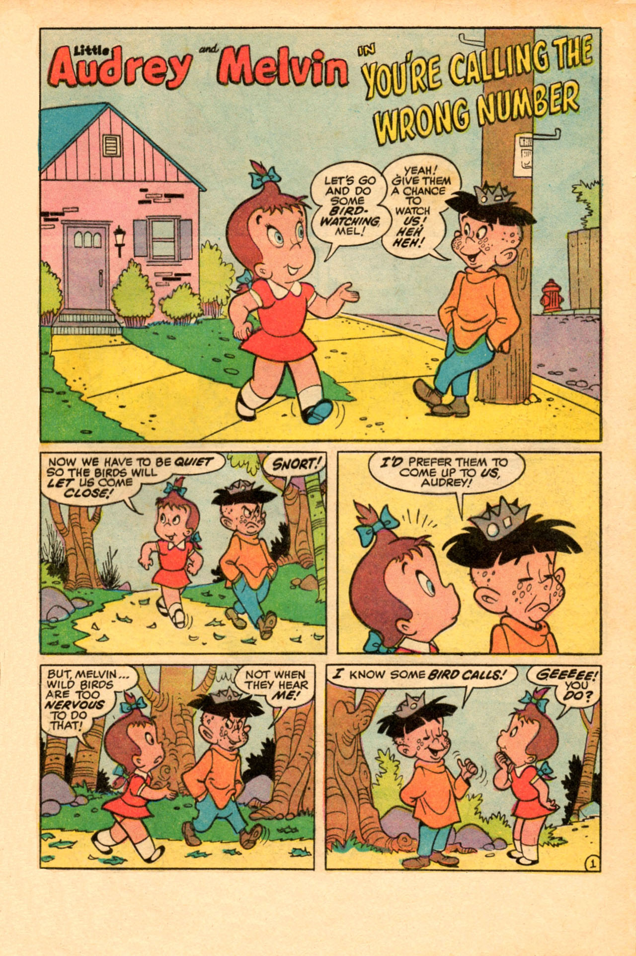 Read online Little Audrey And Melvin comic -  Issue #37 - 17