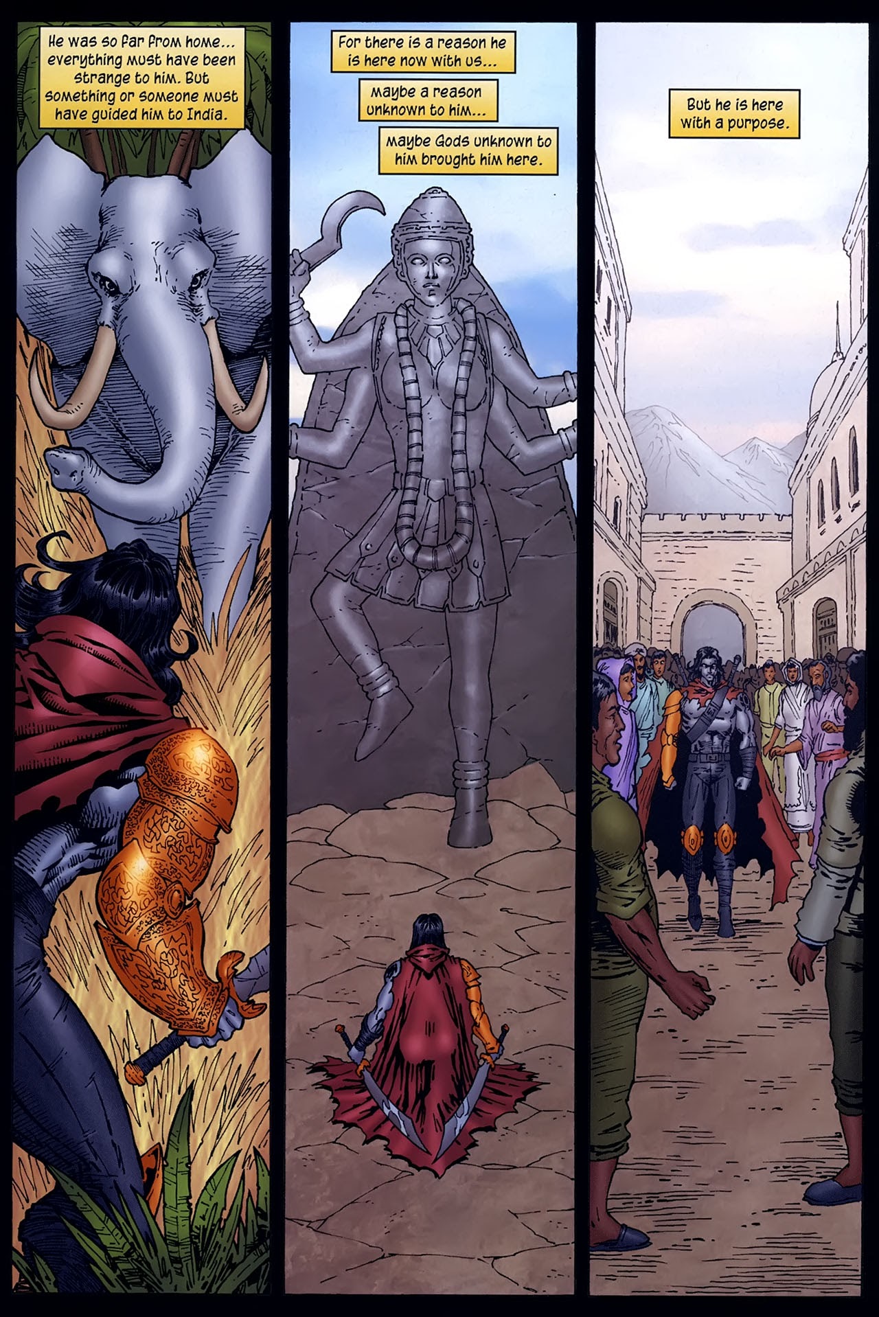 Read online Kade: Shiva's Sun comic -  Issue #0 - 13