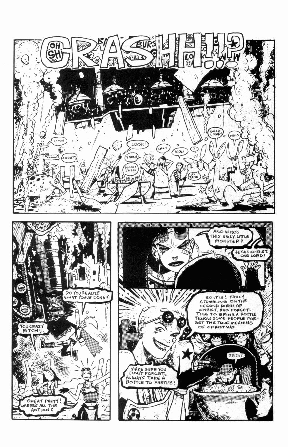 Read online Tank Girl (1991) comic -  Issue #1 - 25
