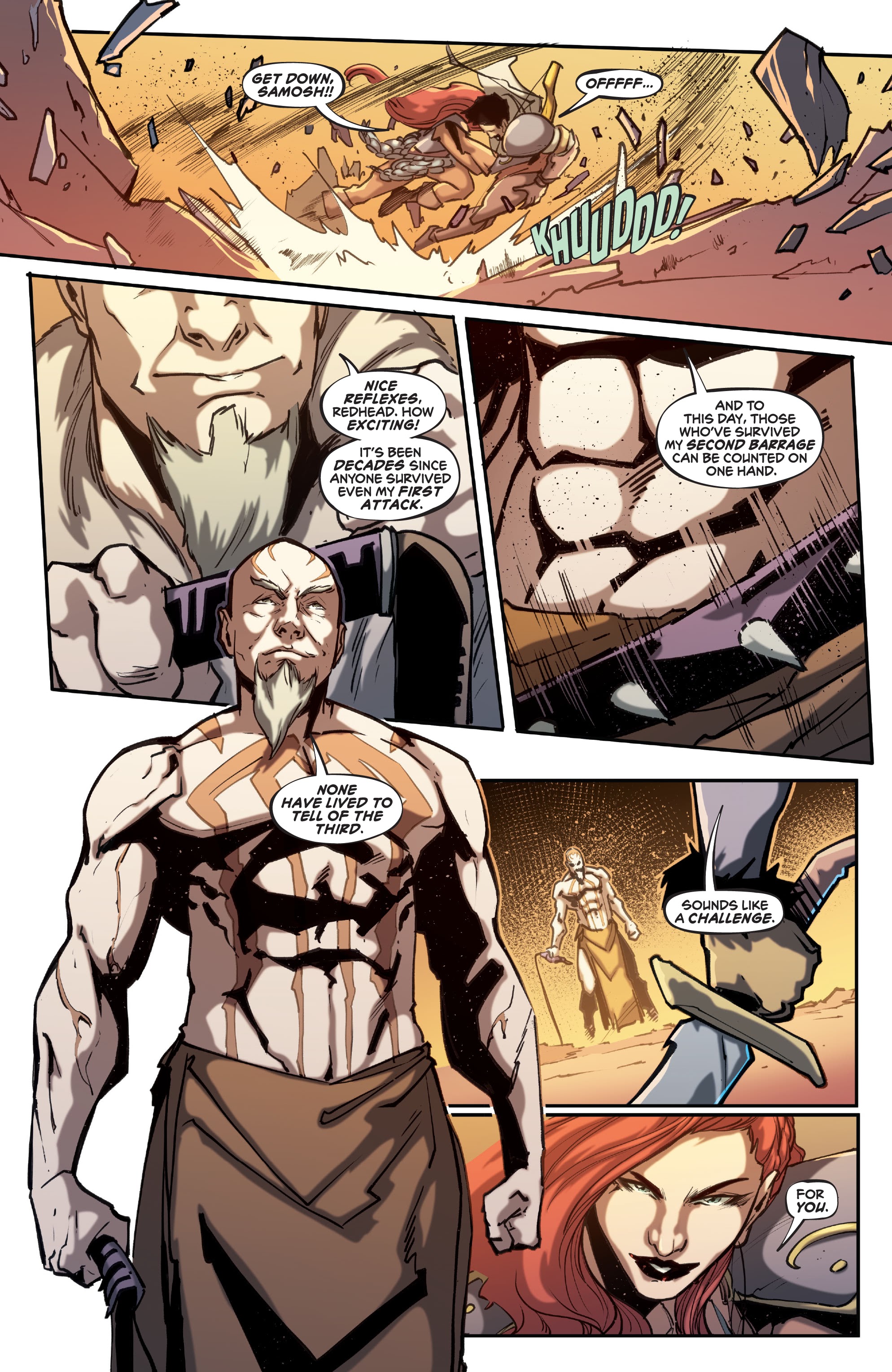 Read online Red Sonja (2021) comic -  Issue #4 - 23
