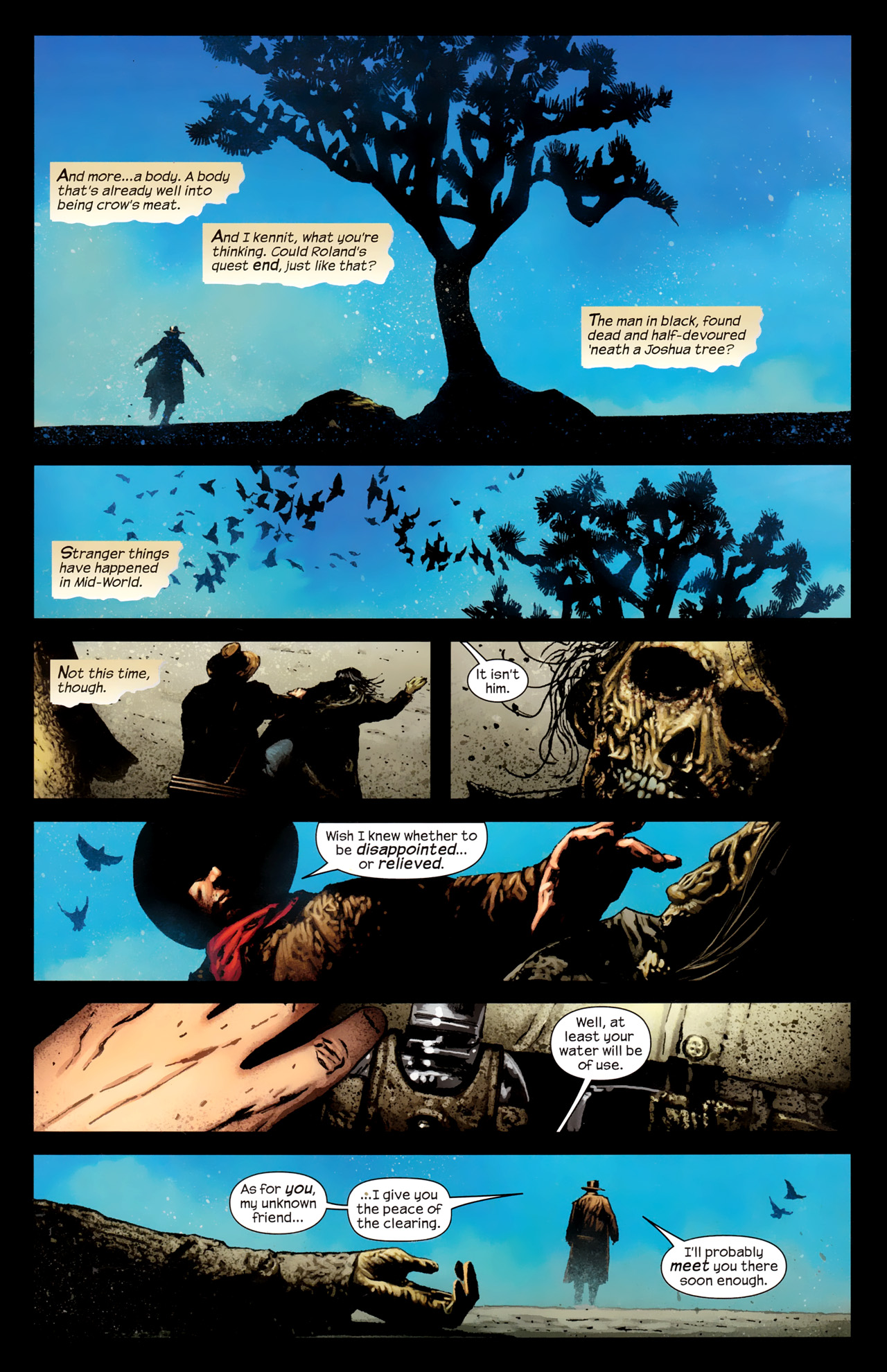Read online Dark Tower: The Gunslinger - The Way Station comic -  Issue #1 - 8