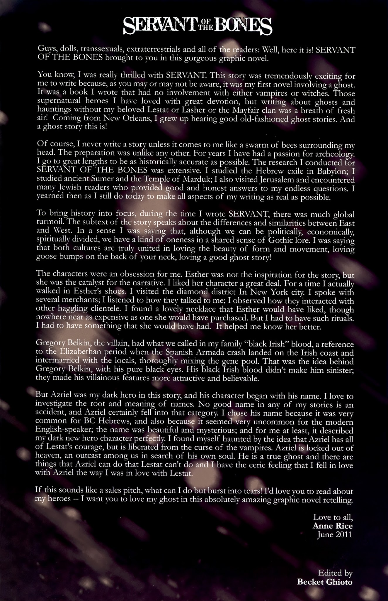 Read online Servant of the Bones comic -  Issue #1 - 26