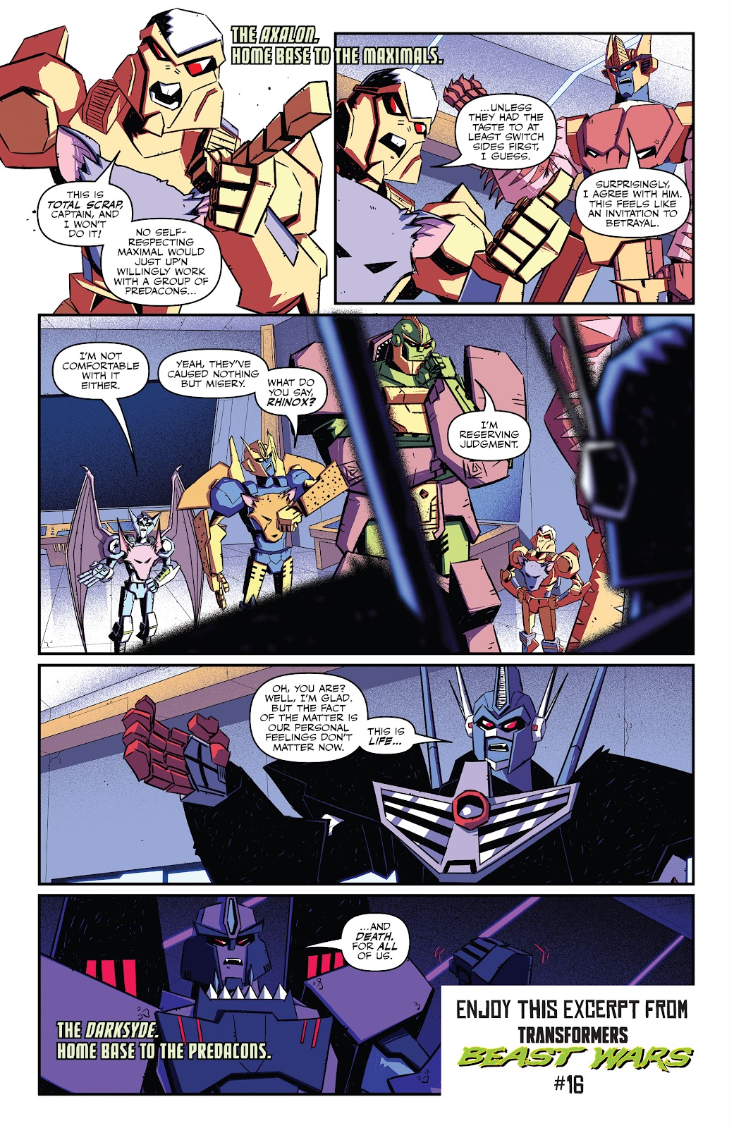 Transformers: Beast Wars issue Annual 2022 - Page 37