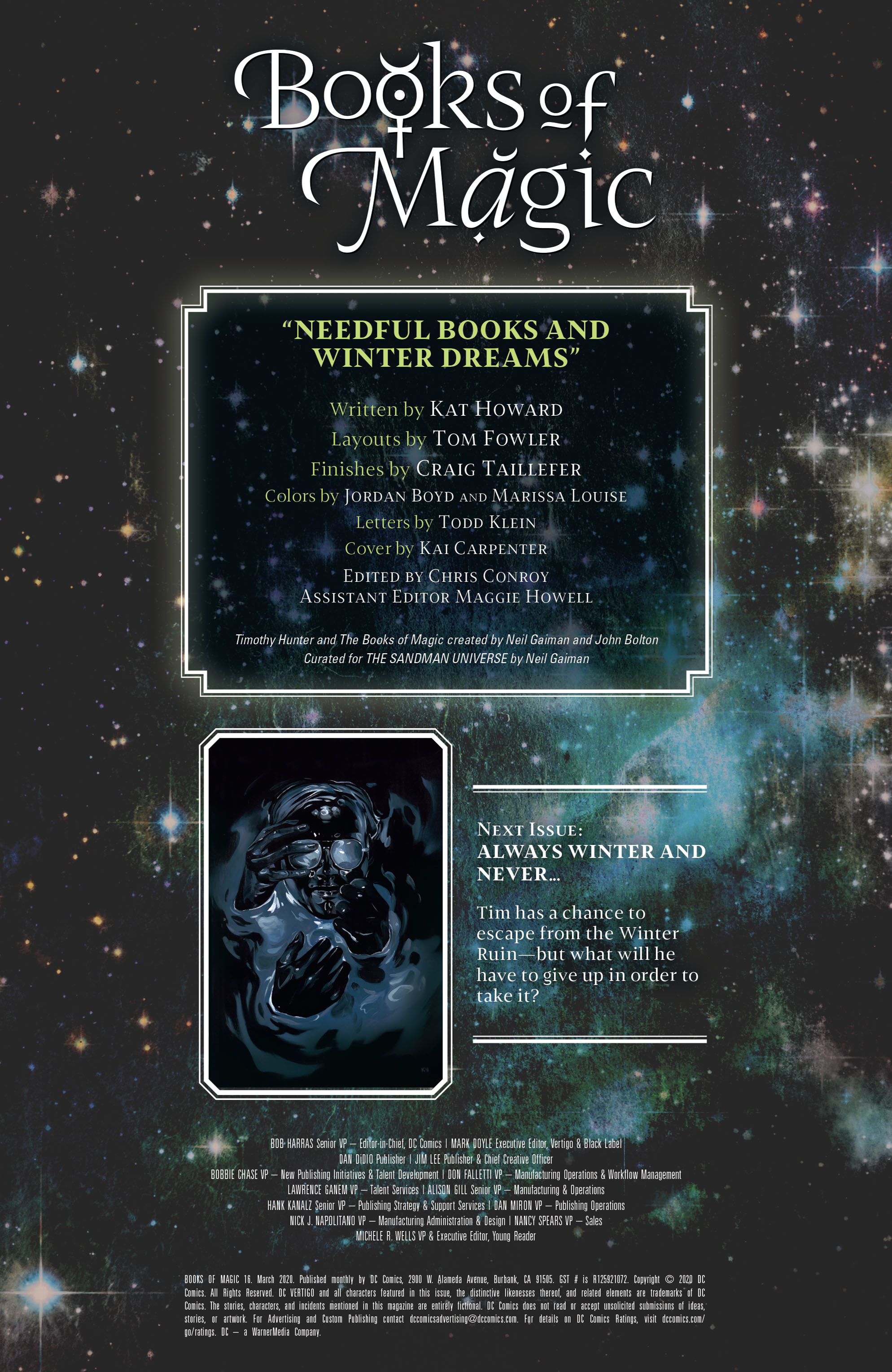 Read online Books of Magic (2018) comic -  Issue #16 - 24