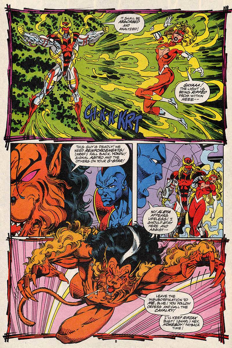 Read online Guardians of the Galaxy (1990) comic -  Issue #55 - 7