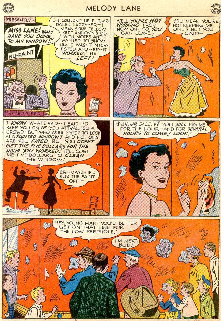 Read online Miss Melody Lane of Broadway comic -  Issue #3 - 32