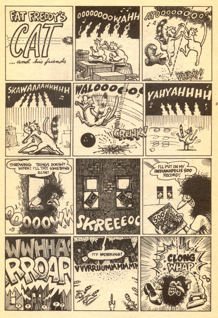 Read online Adventures of Fat Freddy's Cat comic -  Issue #2 - 26