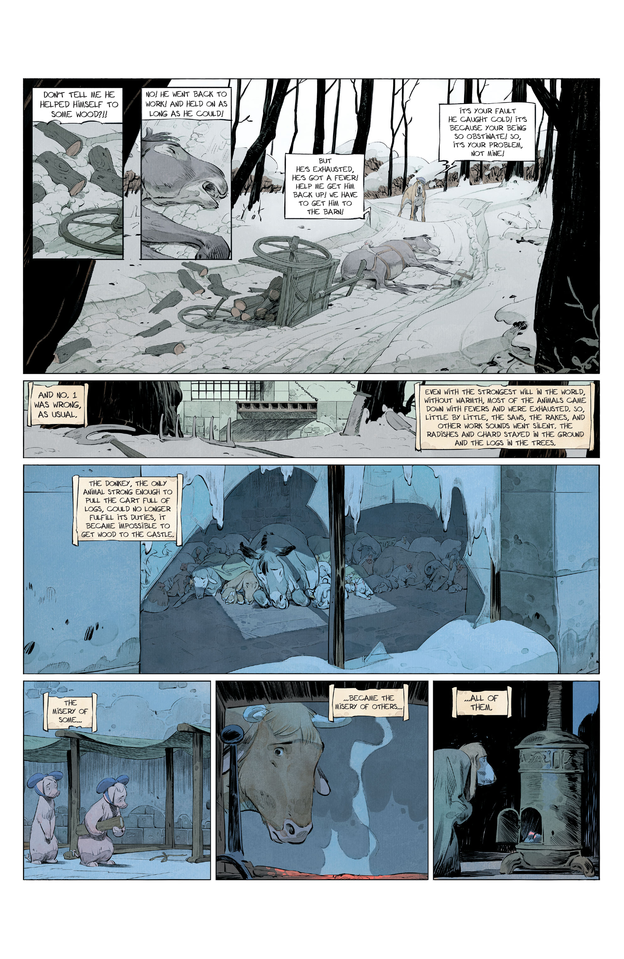 Read online Animal Castle comic -  Issue #5 - 19