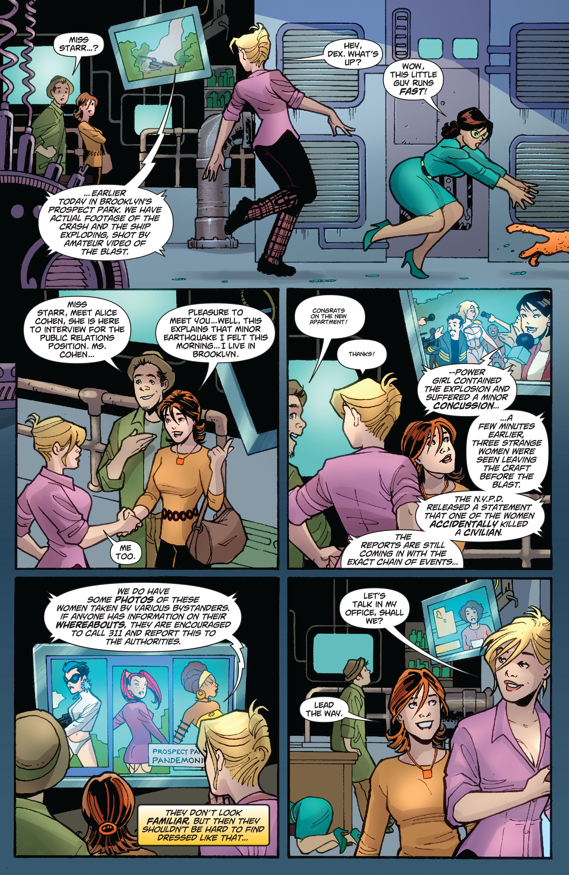 Read online Power Girl (2009) comic -  Issue #5 - 18