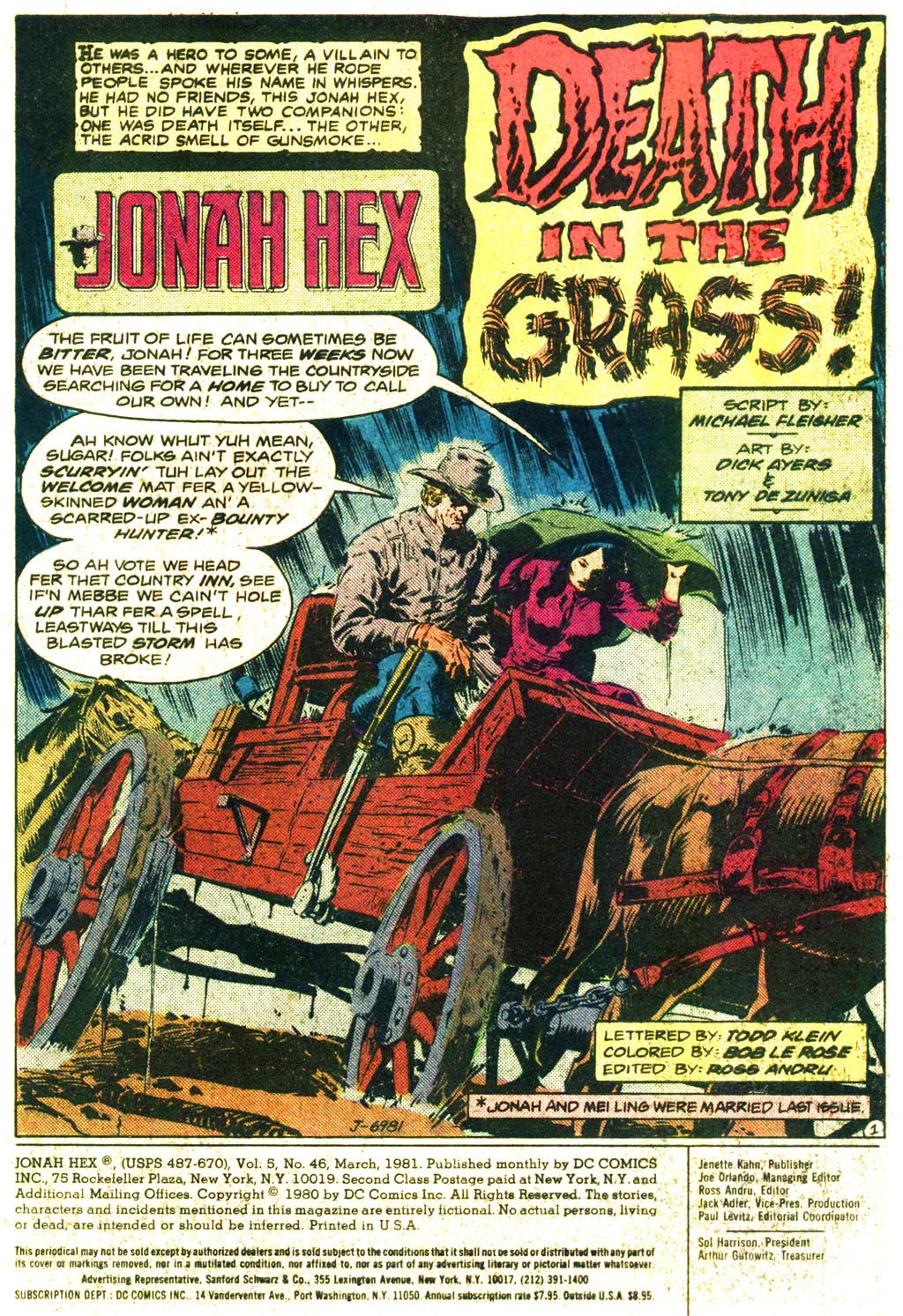 Read online Jonah Hex (1977) comic -  Issue #46 - 2