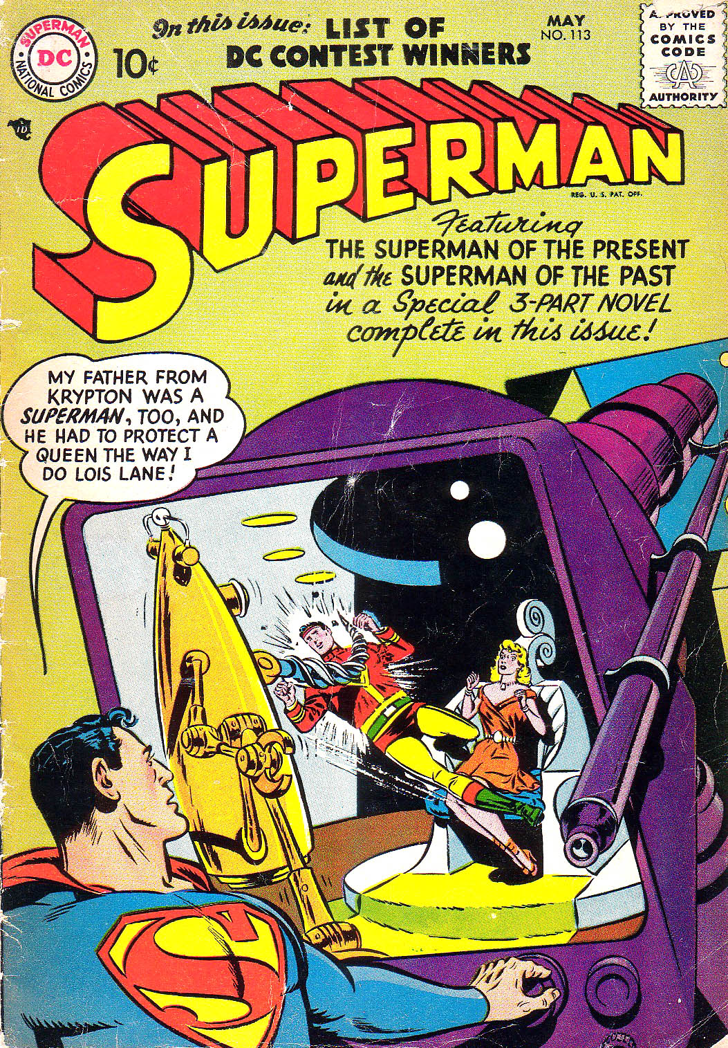 Read online Superman (1939) comic -  Issue #113 - 1