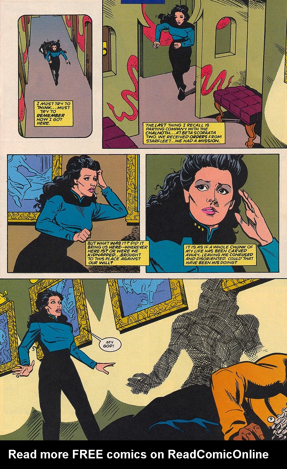 Read online Star Trek: The Next Generation (1989) comic -  Issue #62 - 9