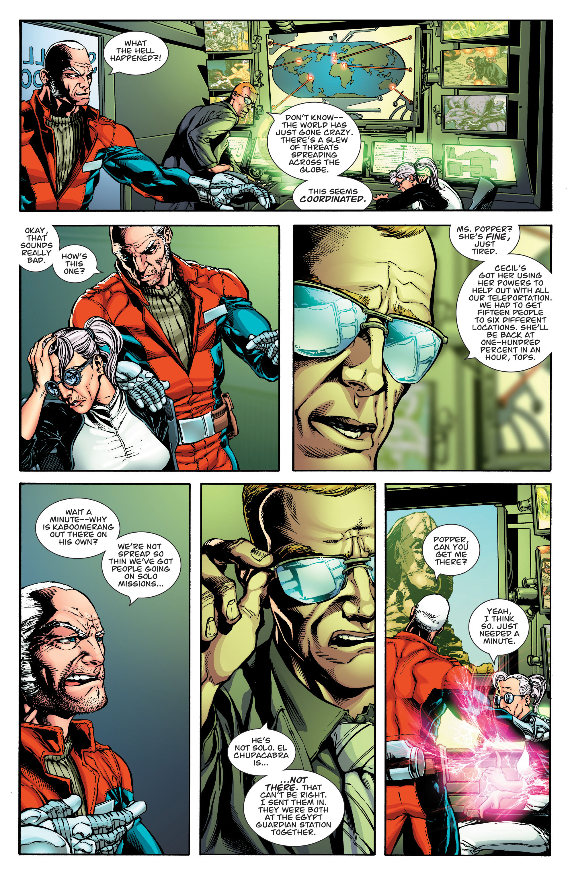 Read online Guarding the Globe (2010) comic -  Issue #4 - 10