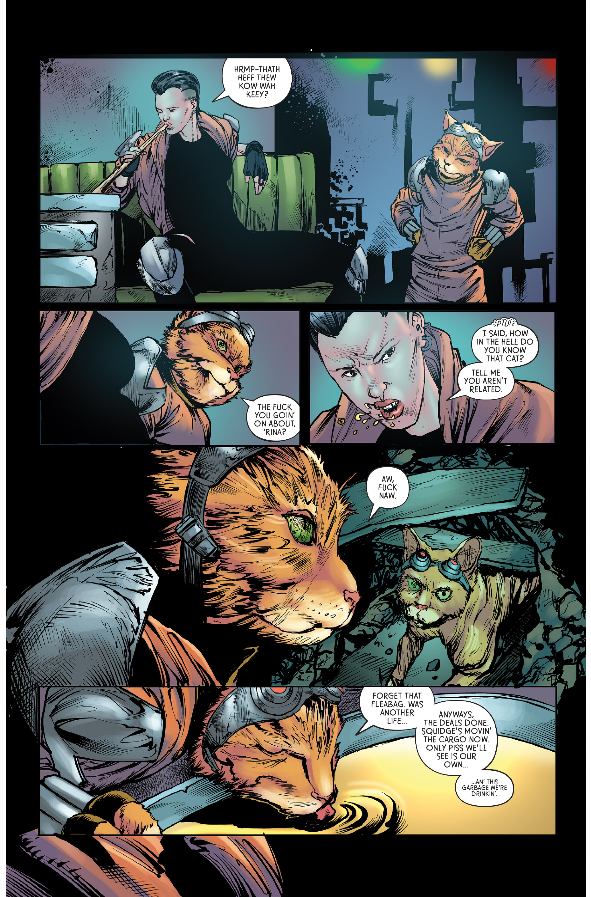 Read online Space Pussycat comic -  Issue #2 - 16