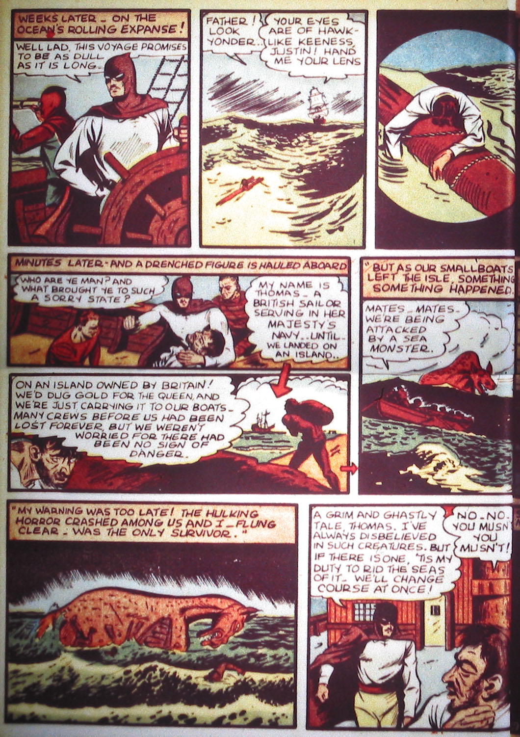 Read online Comic Cavalcade comic -  Issue #1 - 47