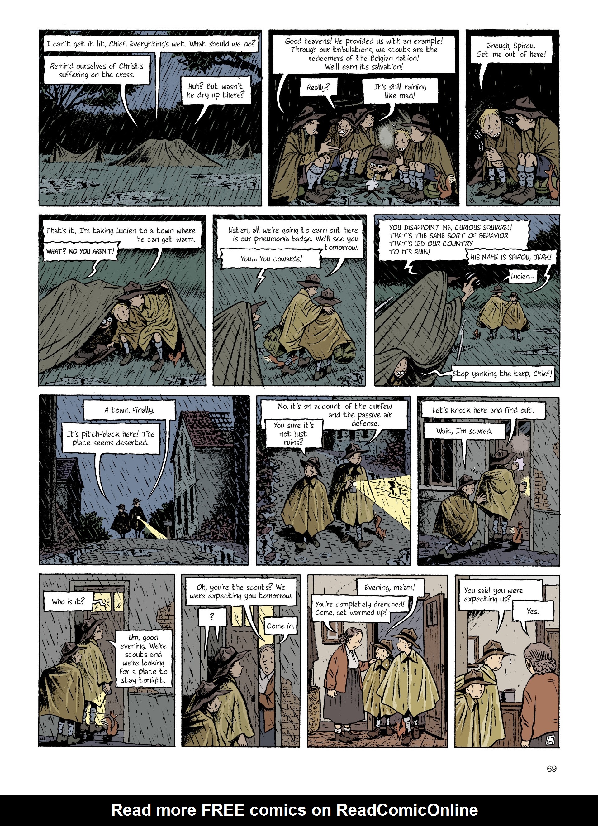 Read online Spirou: Hope Against All Odds comic -  Issue #1 - 69