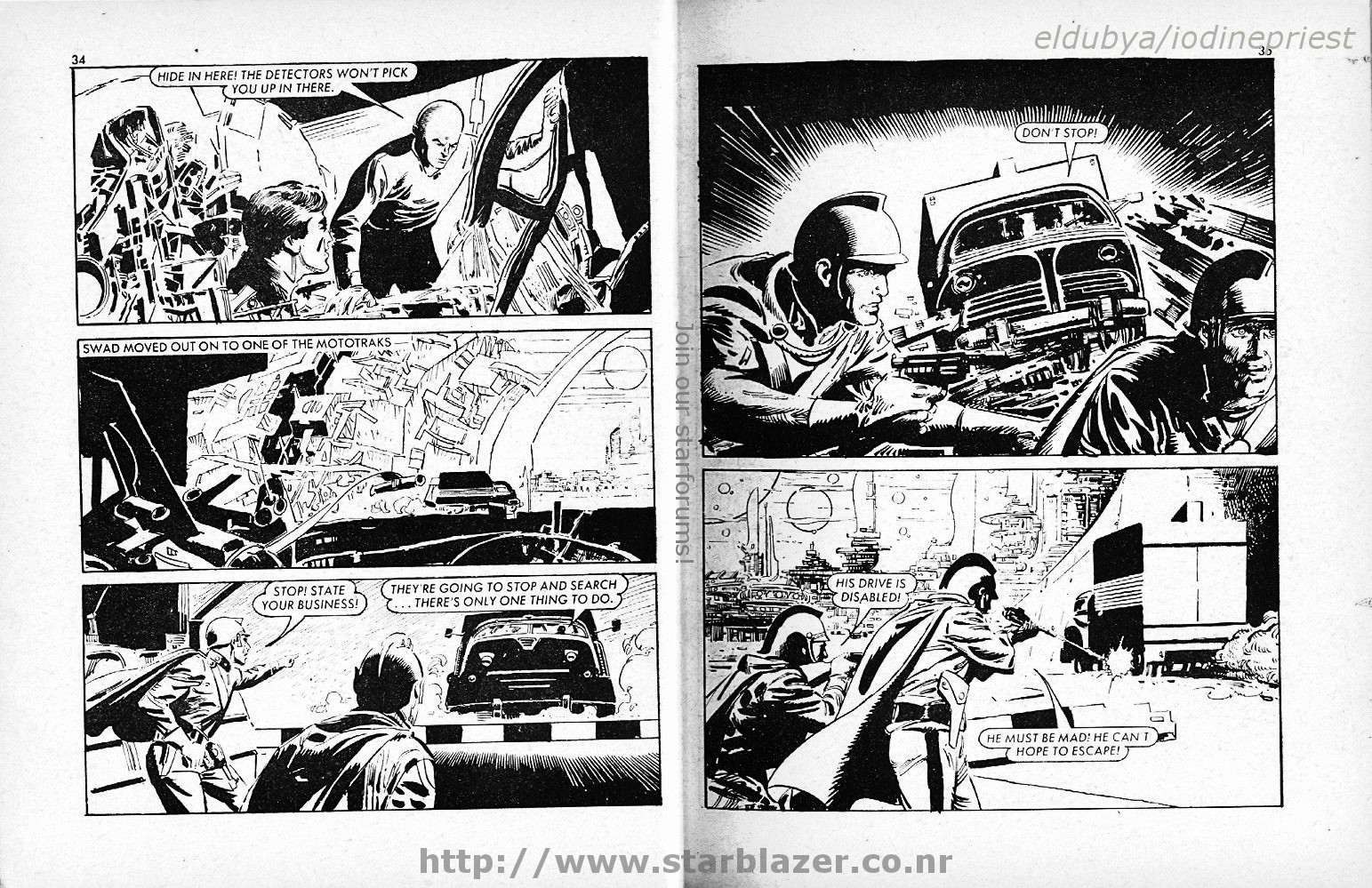 Read online Starblazer comic -  Issue #123 - 19